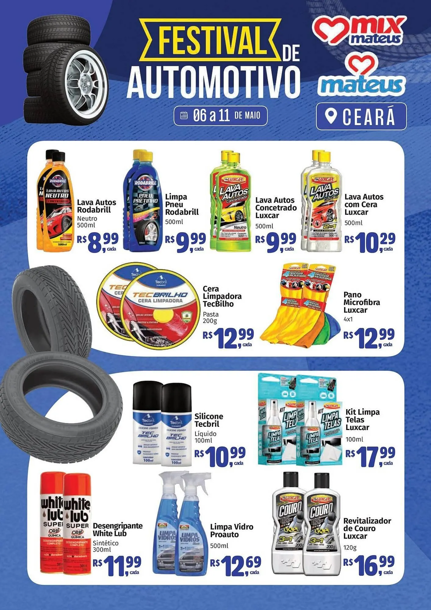 Encarte de Catálogo Supermercados Mateus 6 de maio até 11 de maio 2025 - Pagina 1