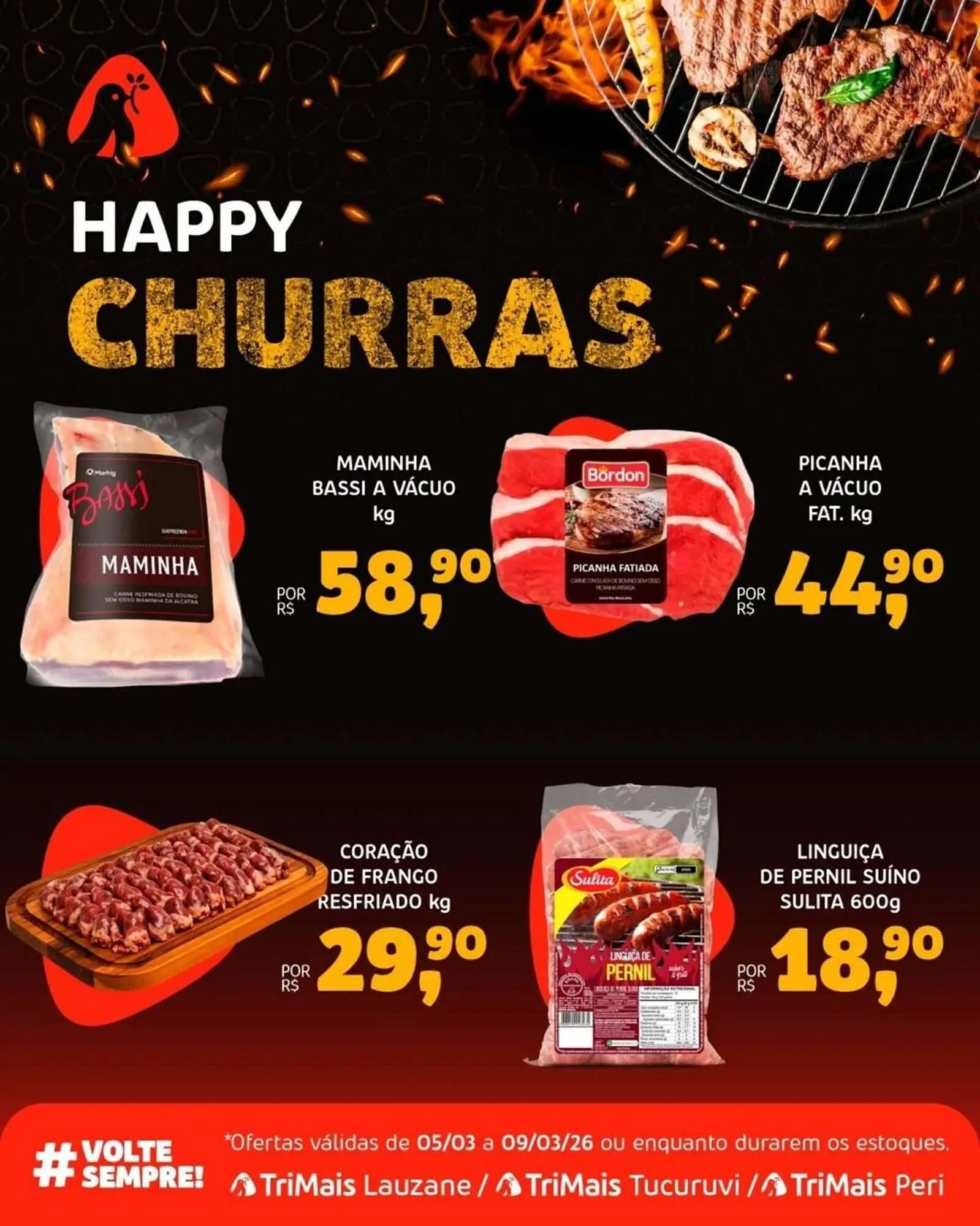 Encarte de Catálogo Trimais Supermercado 5 de março até 9 de março 2026 - Pagina 1