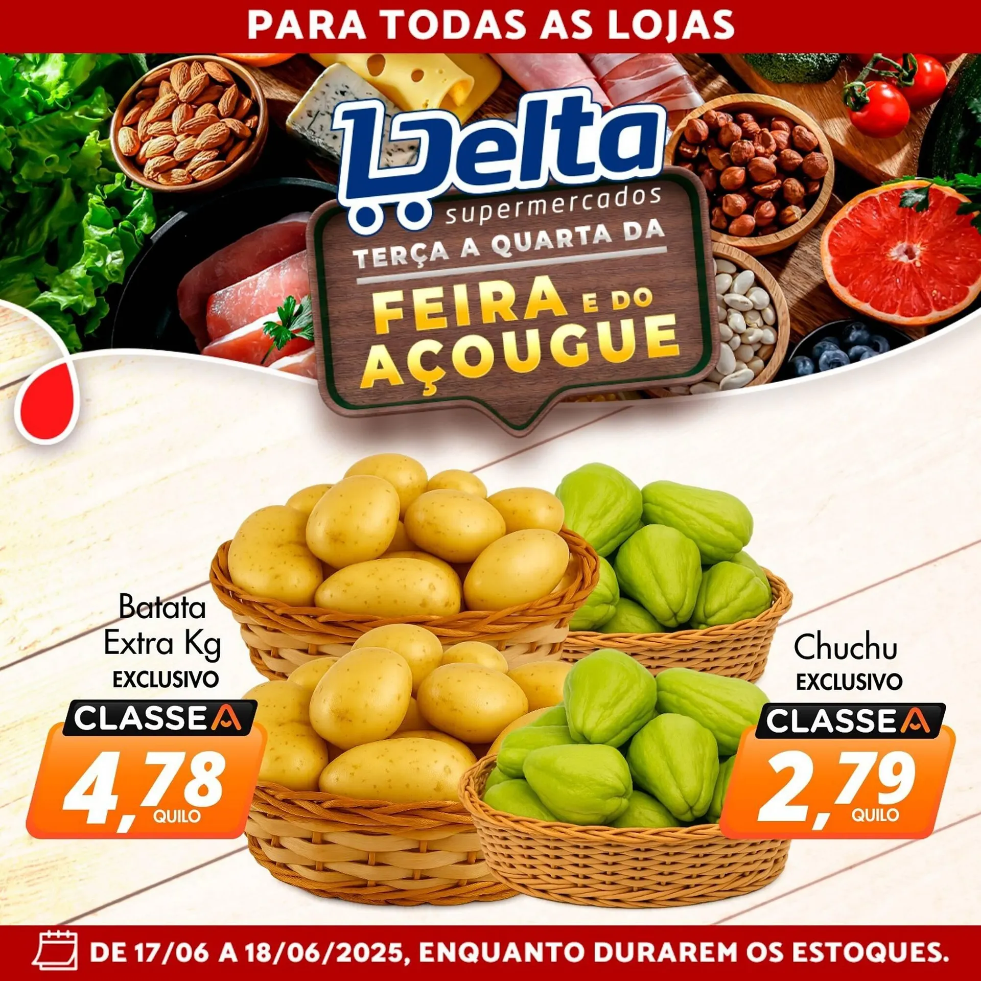 Encarte de Catálogo Delta Supermercados 17 de junho até 18 de junho 2025 - Pagina 2