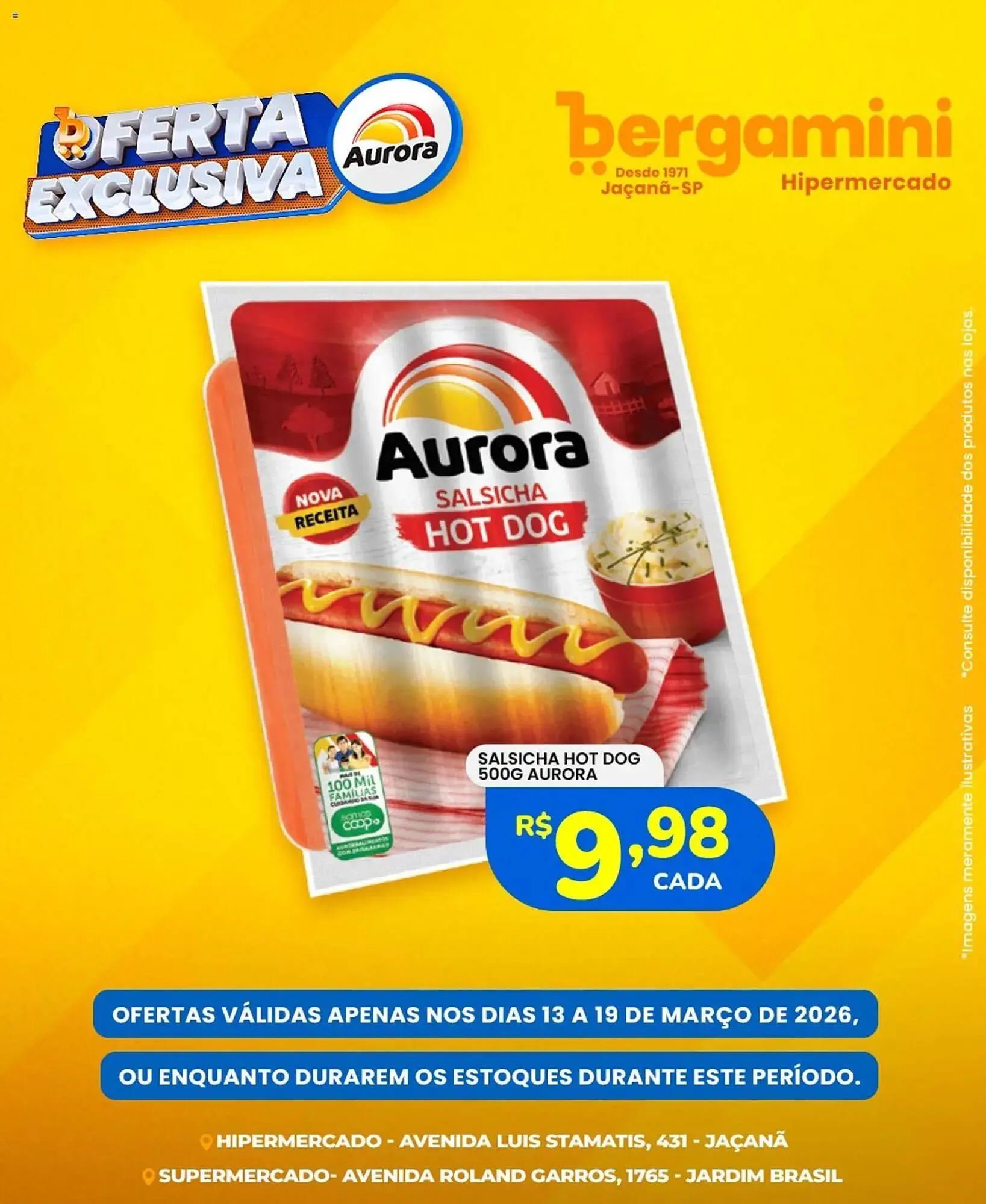 Encarte de Catálogo Supermercado Bergamini 13 de março até 19 de março 2026 - Pagina 2