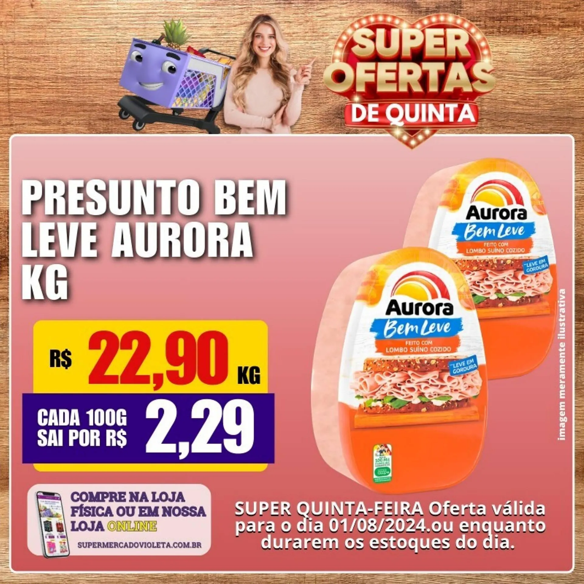 Encarte de Catálogo Violeta Supermercados 31 de julho até 1 de agosto 2024 - Pagina 5