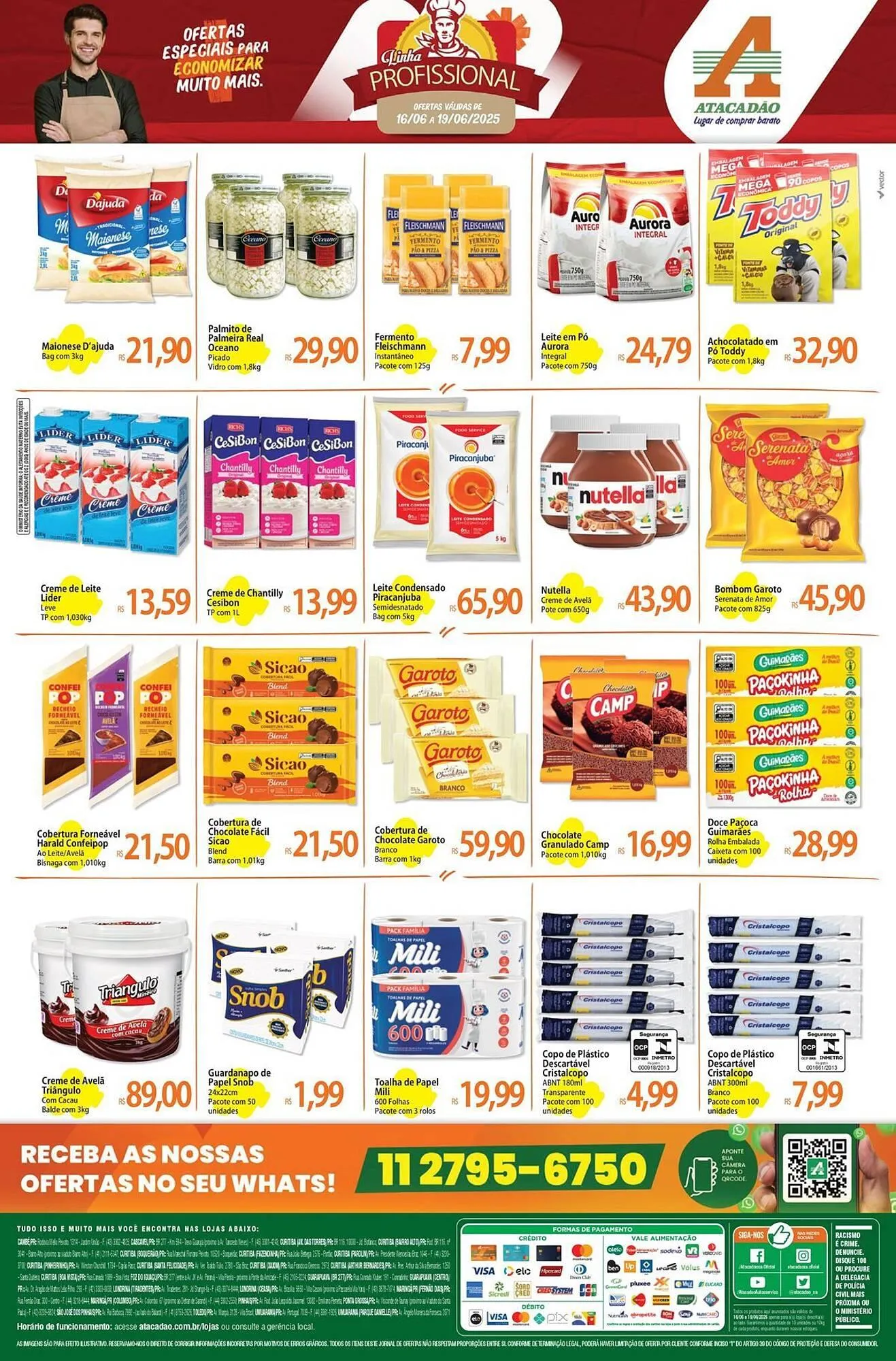 Encarte de Catálogo Atacadão 16 de junho até 19 de junho 2025 - Pagina 2