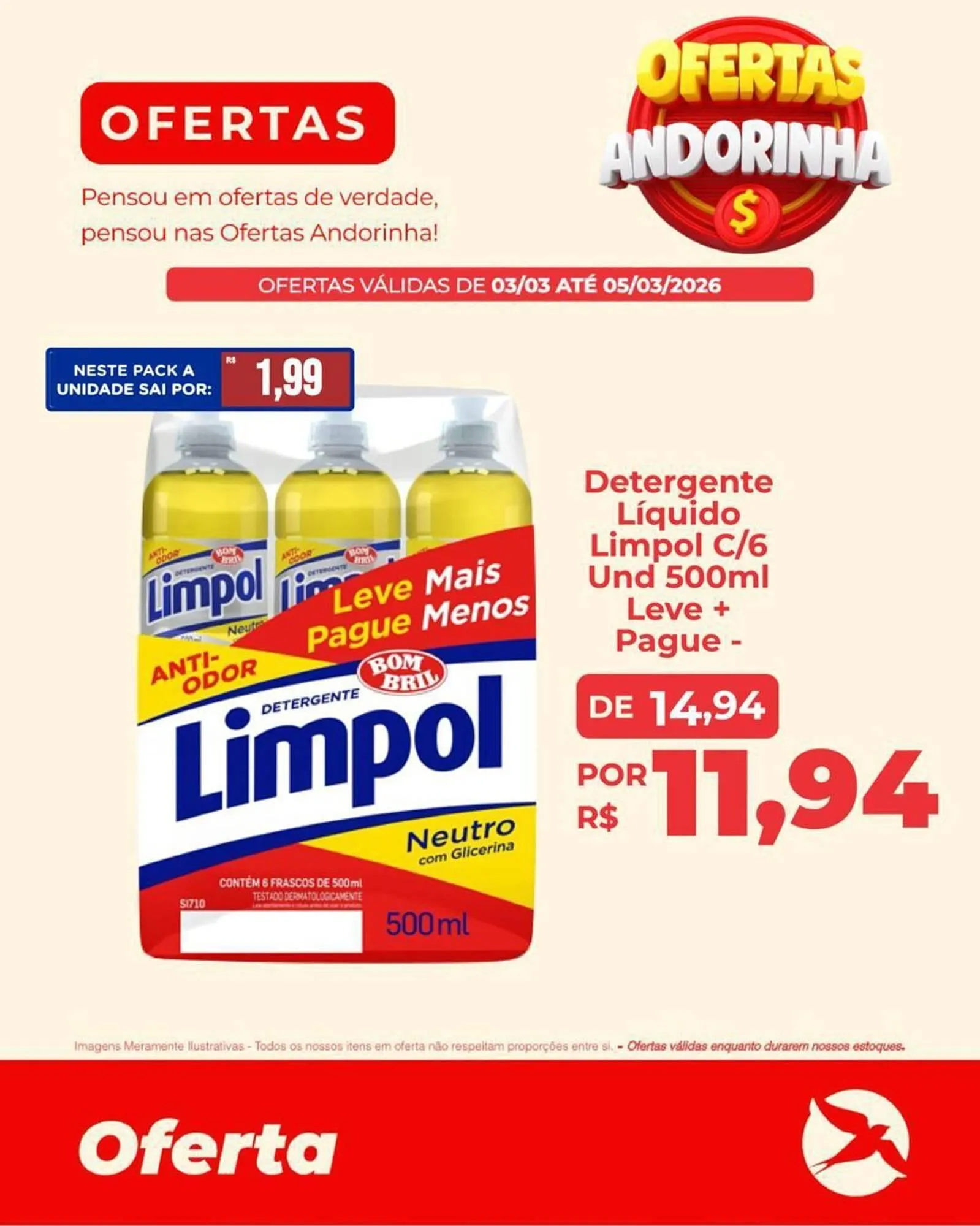 Encarte de Folheto Andorinha Hipermercado 3 de março até 5 de março 2026 - Pagina 28
