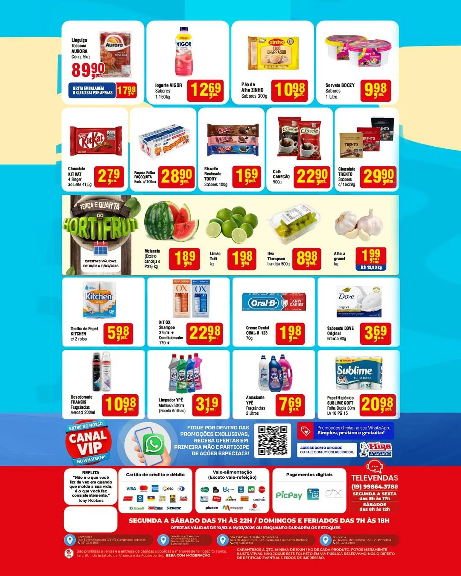 Encarte de Folheto Higa Atacado 10 de março até 16 de março 2026 - Pagina 2
