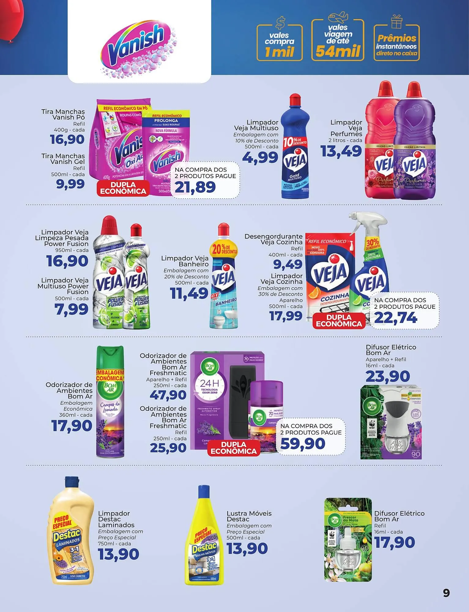 Encarte de Catálogo Supermercados Andreazza 14 de agosto até 23 de agosto 2025 - Pagina 9