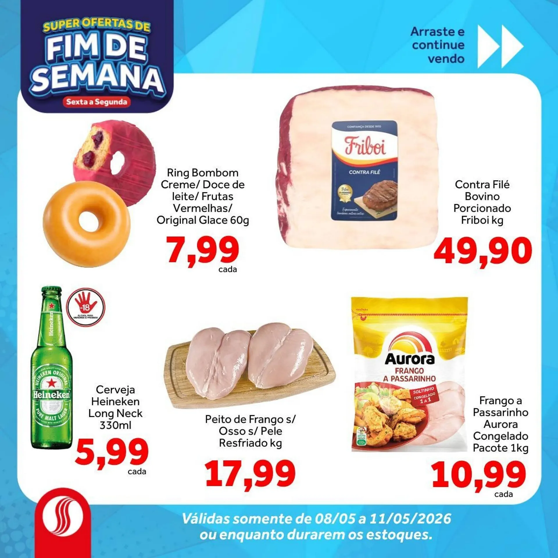 Encarte de Folheto Shibata Supermercados 8 de maio até 11 de maio 2026 - Pagina 2