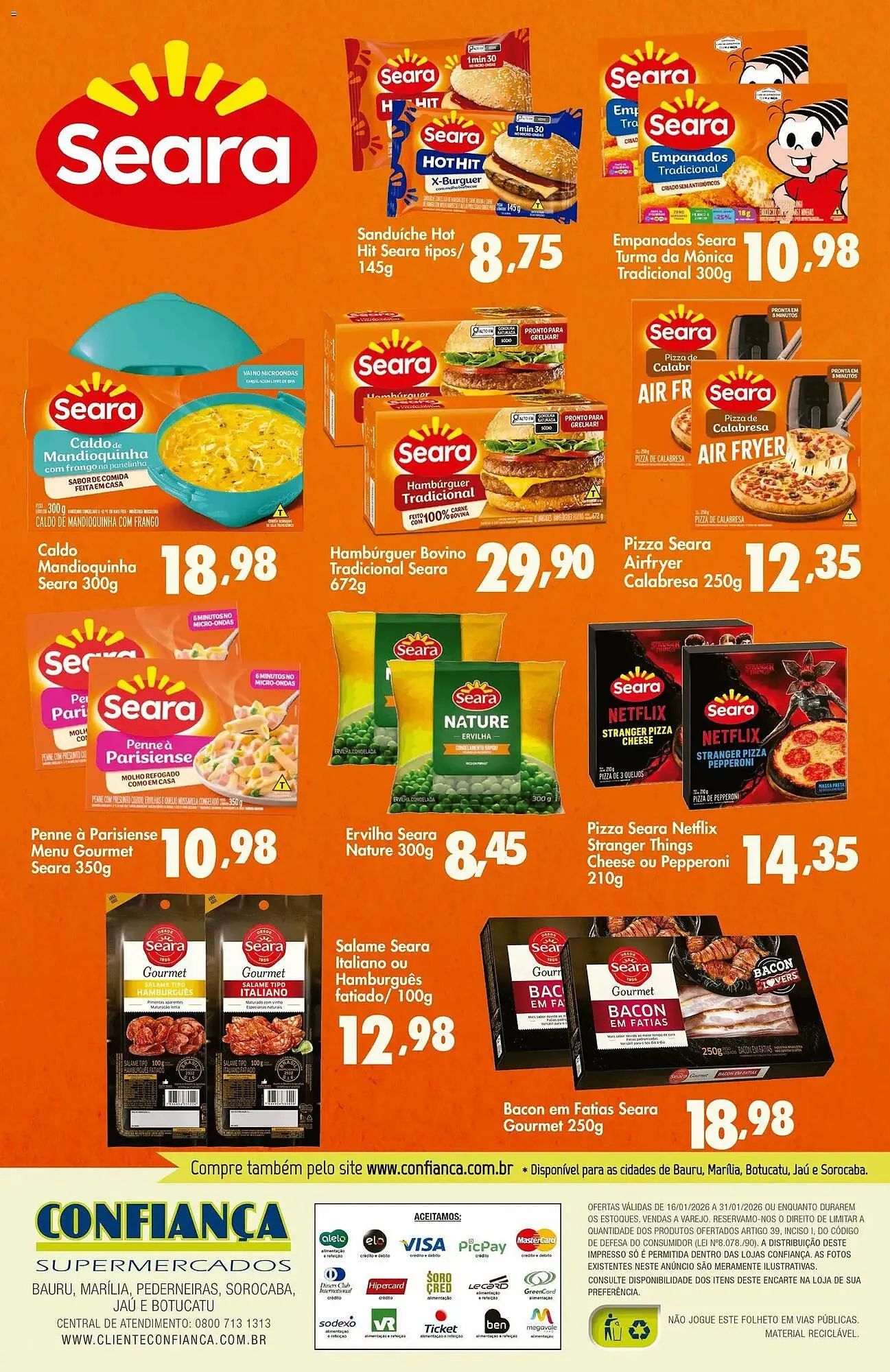 Encarte de Catálogo Confiança Supermercados 16 de janeiro até 1 de fevereiro 2026 - Pagina 2