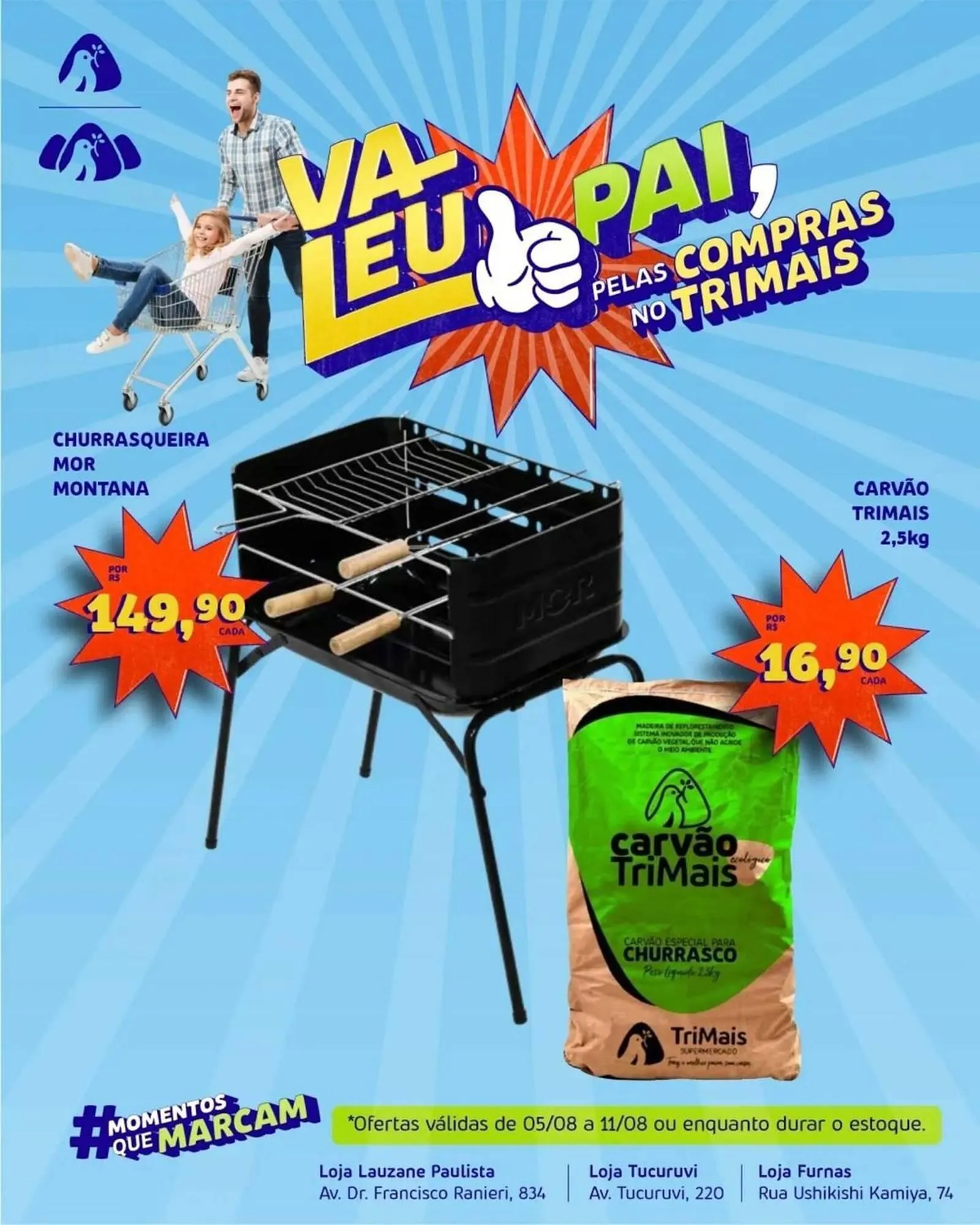 Encarte de Catálogo Trimais Supermercado 5 de agosto até 11 de agosto 2025 - Pagina 3