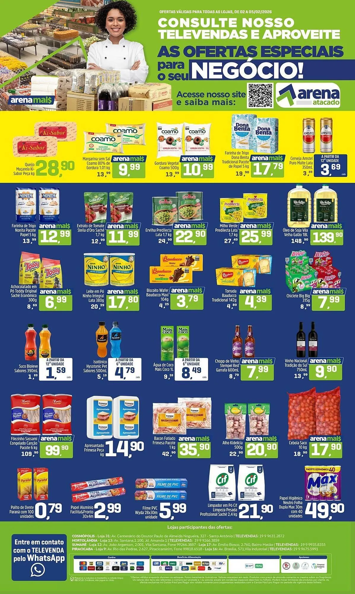 Folheto Arena Atacado - 1