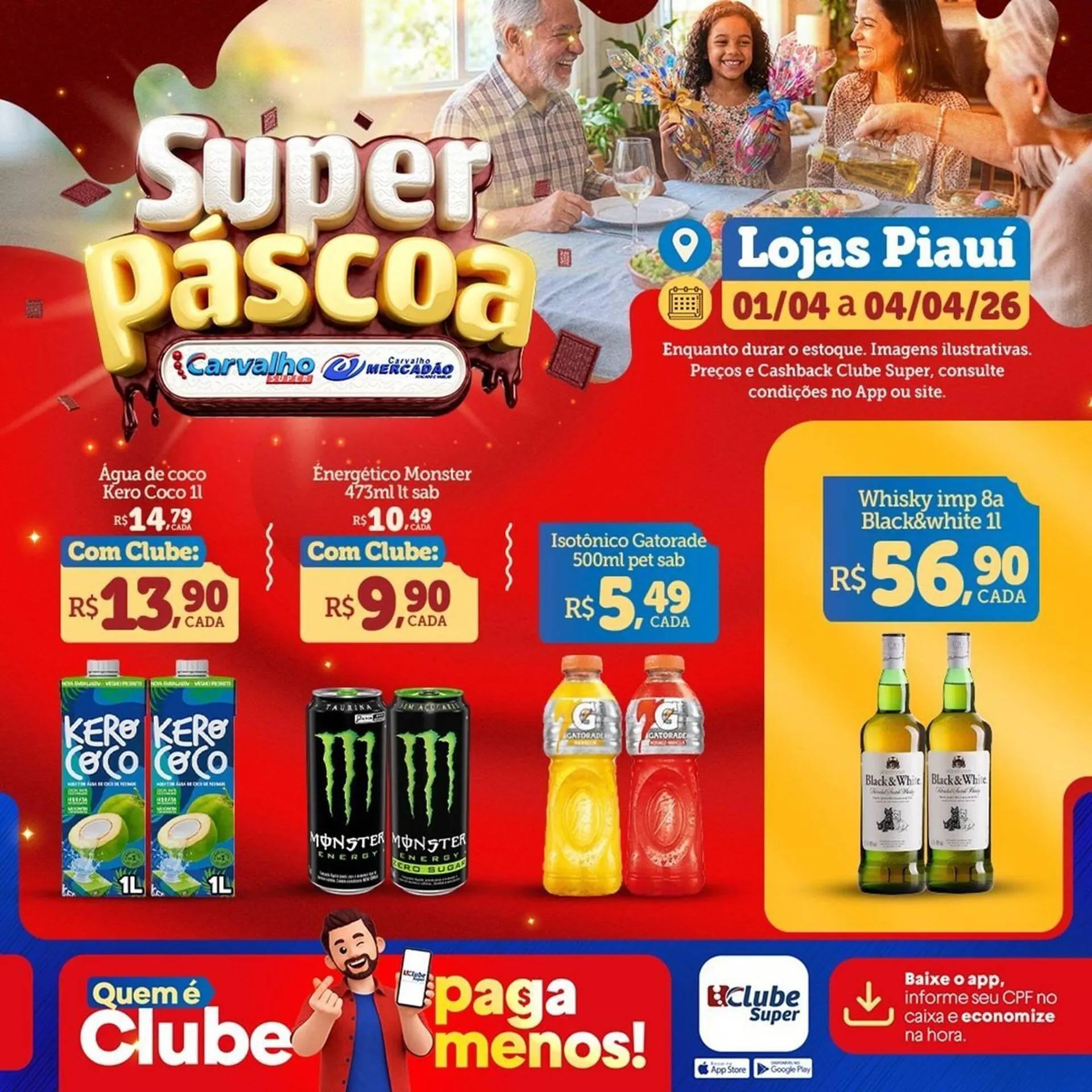 Encarte de Catálogo Carvalho Supermercado 1 de abril até 4 de abril 2026 - Pagina 5