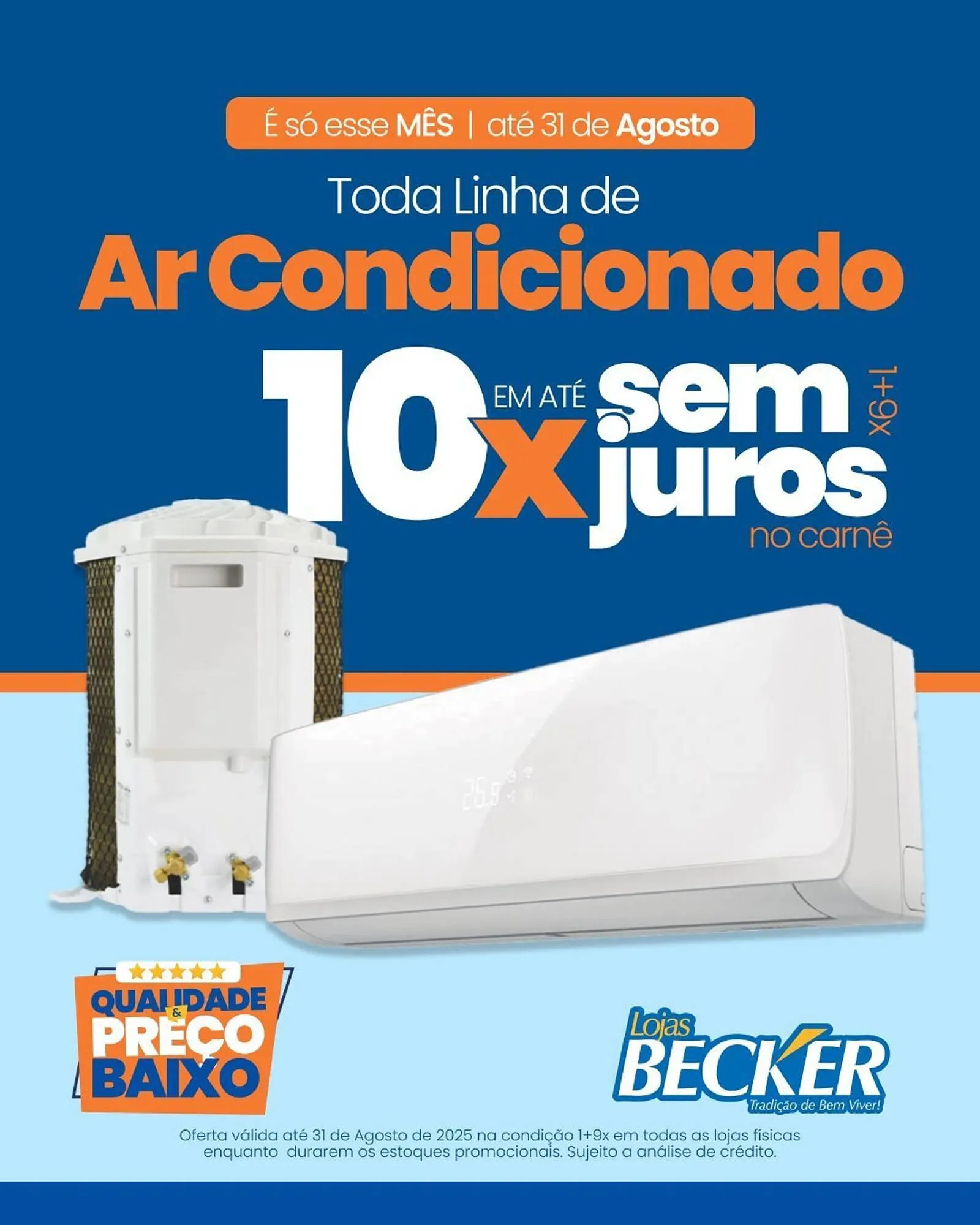 Encarte de Catálogo Lojas Becker 19 de agosto até 31 de agosto 2025 - Pagina 1