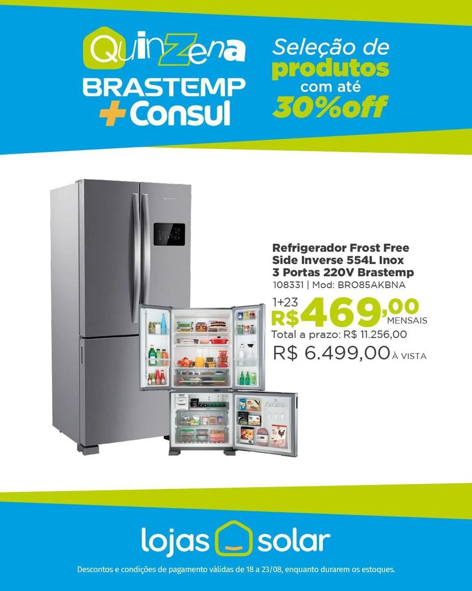 Encarte de Catálogo Lojas Solar 18 de agosto até 23 de agosto 2025 - Pagina 8