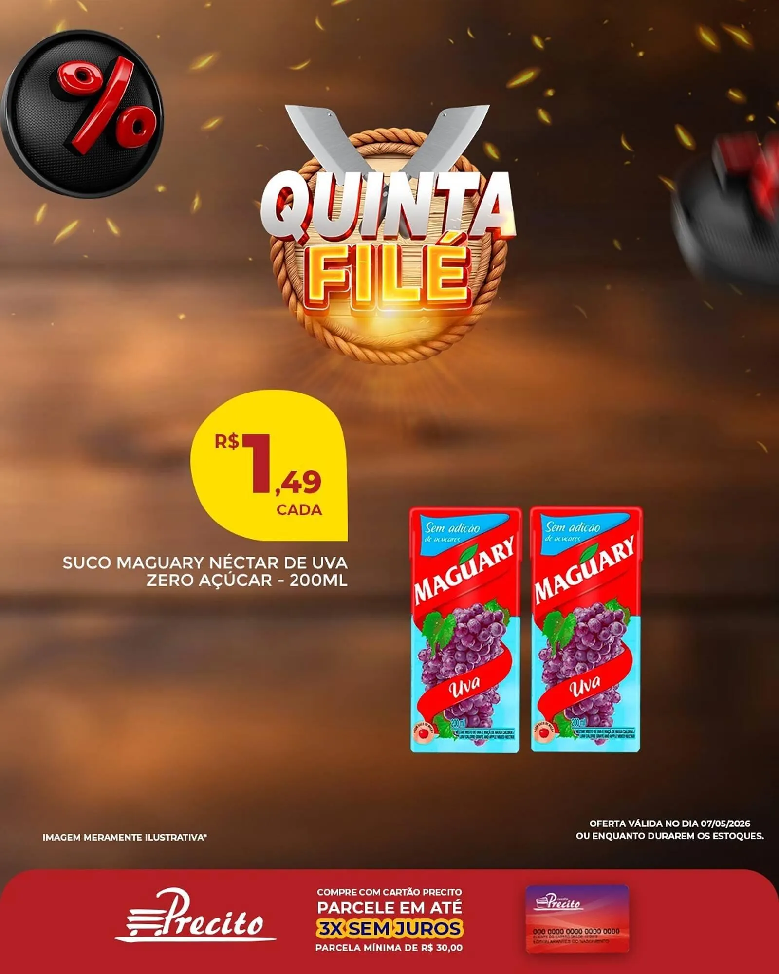 Encarte de Catálogo Supermercado Precito 7 de maio até 7 de maio 2026 - Pagina 34