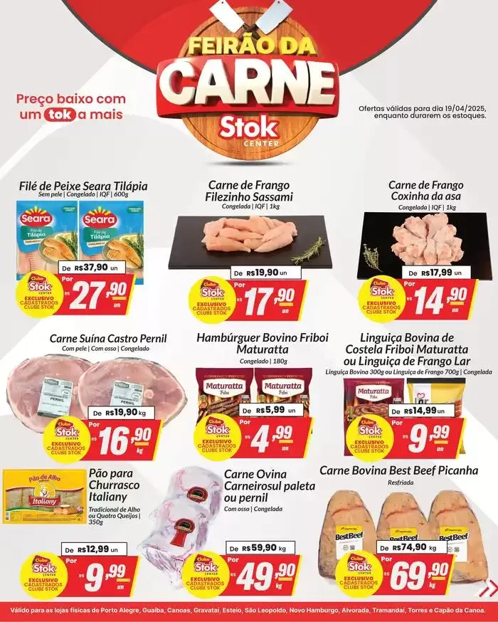 Encarte de Encarte Stok Center Feirão Da Carne 19 de abril até 19 de abril 2025 - Pagina 2