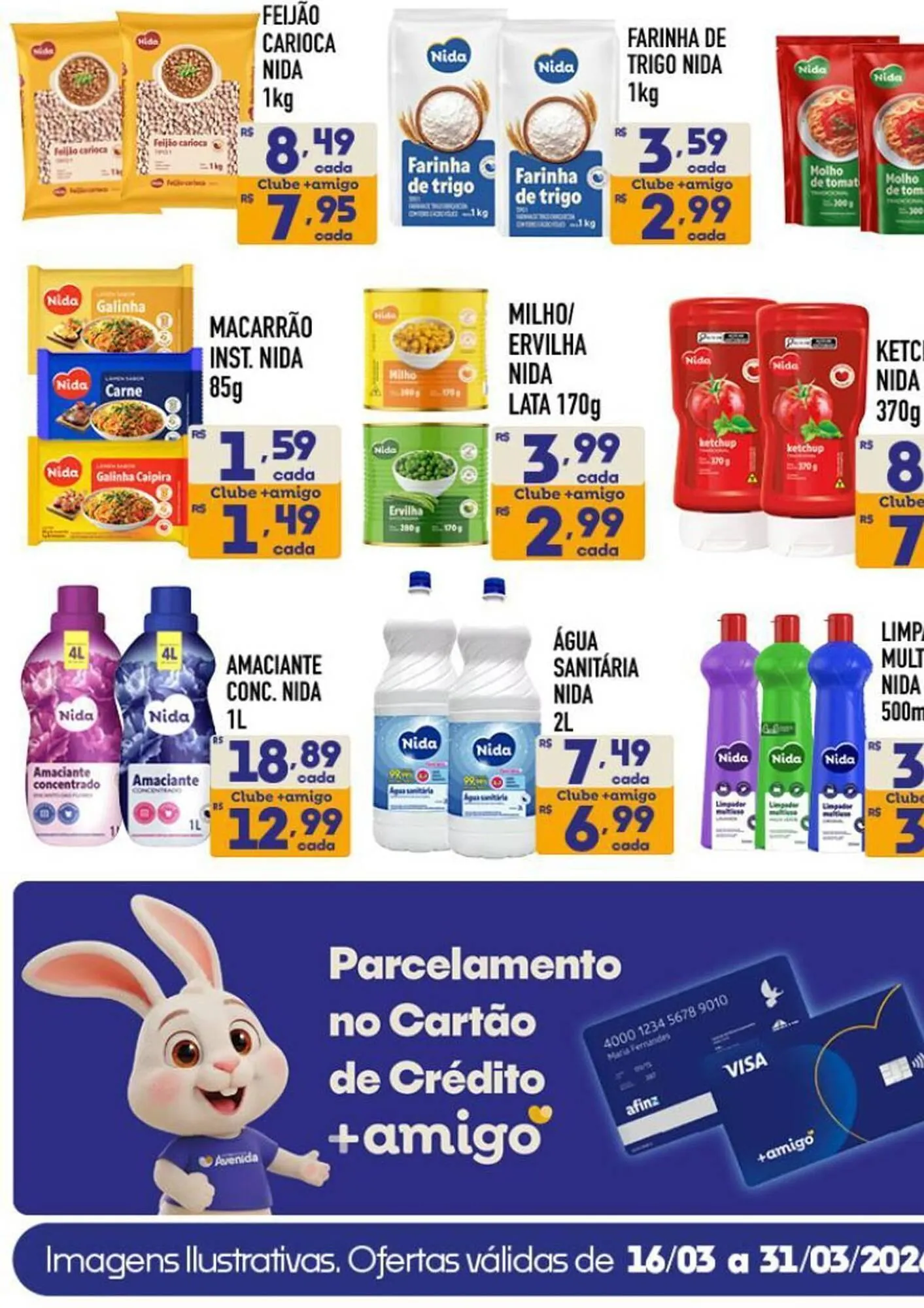 Encarte de Catálogo Supermercados Avenida 16 de março até 31 de março 2026 - Pagina 1