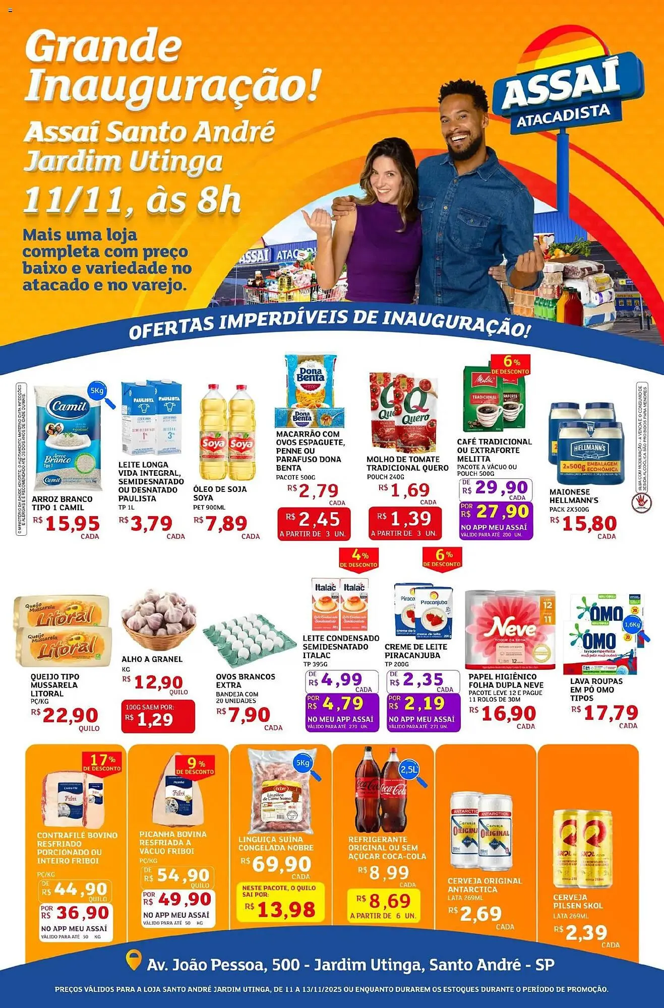 Encarte de Encarte Assaí Atacadista 7 de novembro até 13 de novembro 2025 - Pagina 1