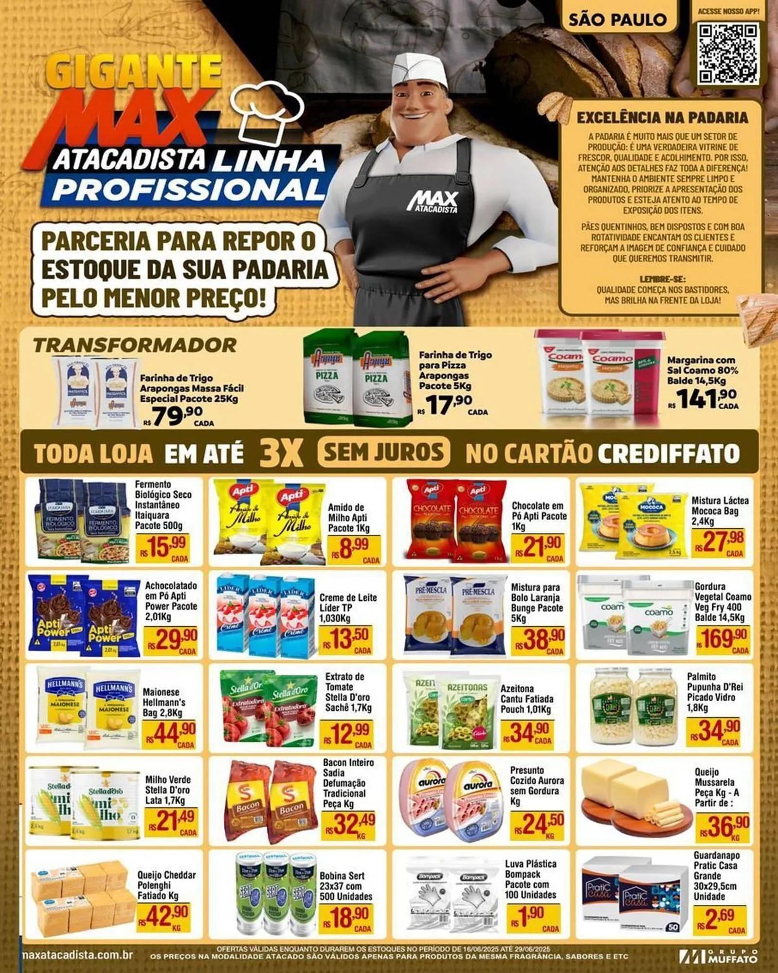Encarte de Catálogo Max Atacadista 16 de junho até 29 de junho 2025 - Pagina 1