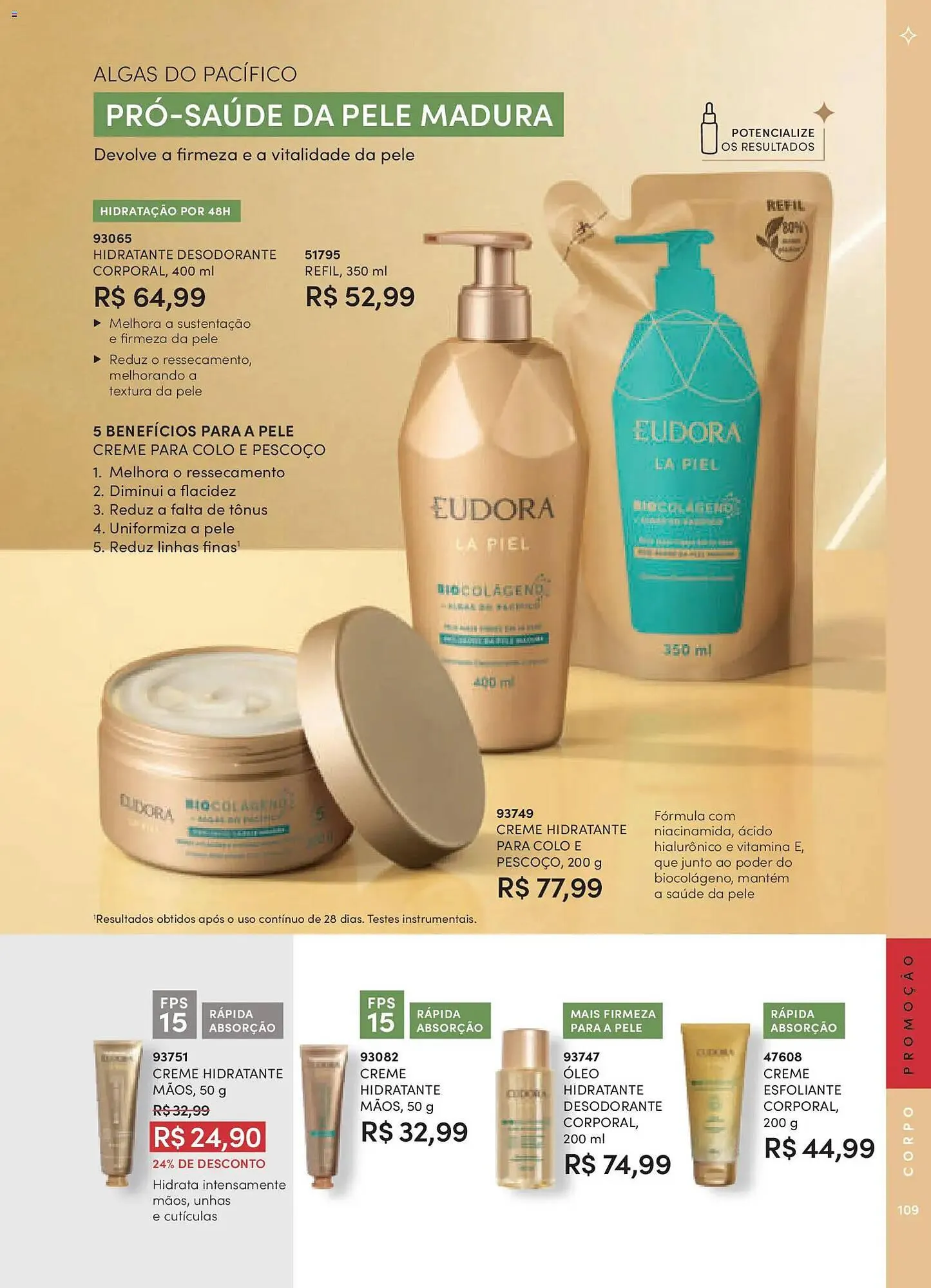 Encarte de Catálogo Eudora 10 de novembro até 9 de dezembro 2025 - Pagina 109