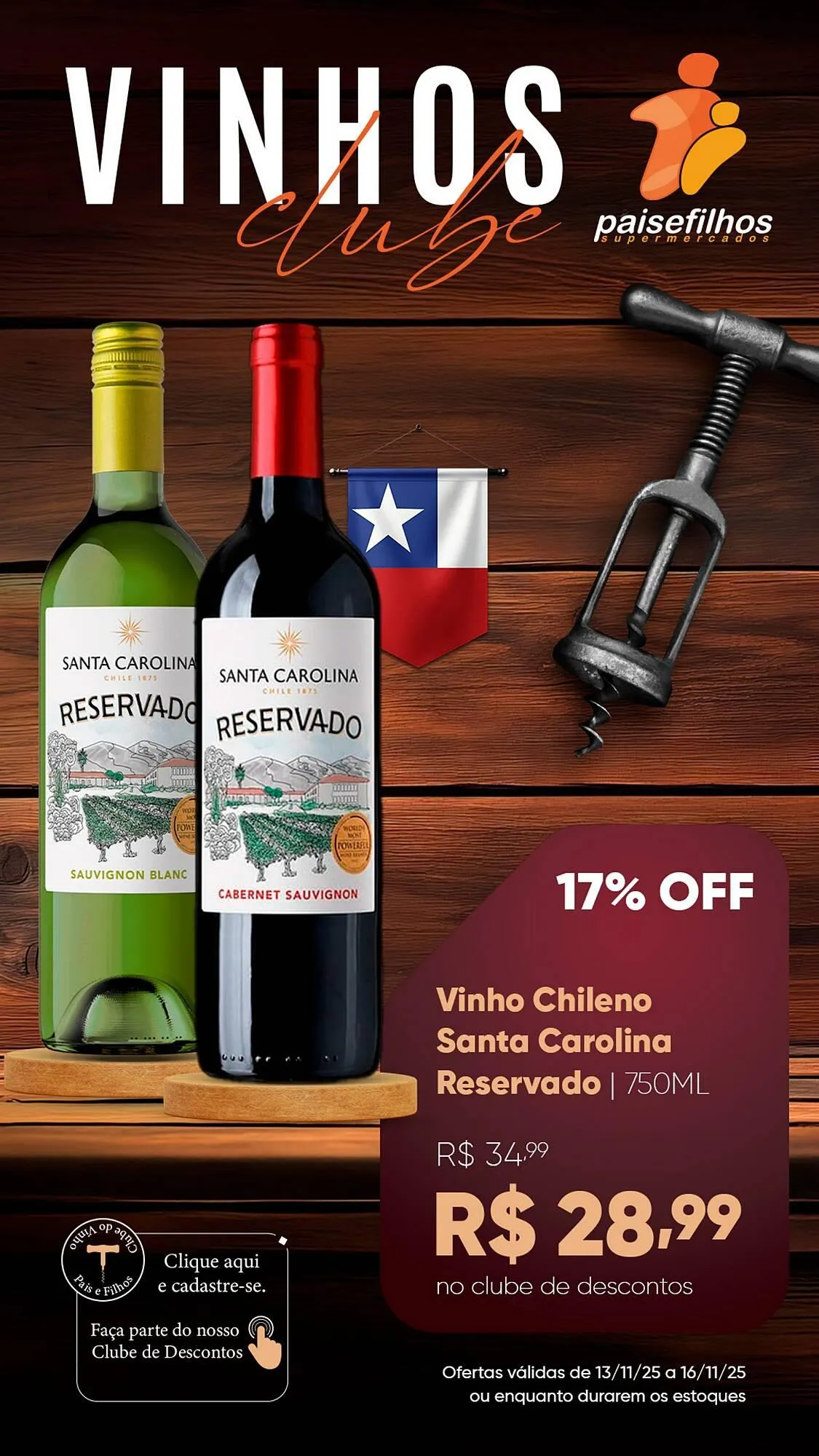 Encarte de Catálogo Pais e Filhos Supermercados 14 de novembro até 16 de novembro 2025 - Pagina 5