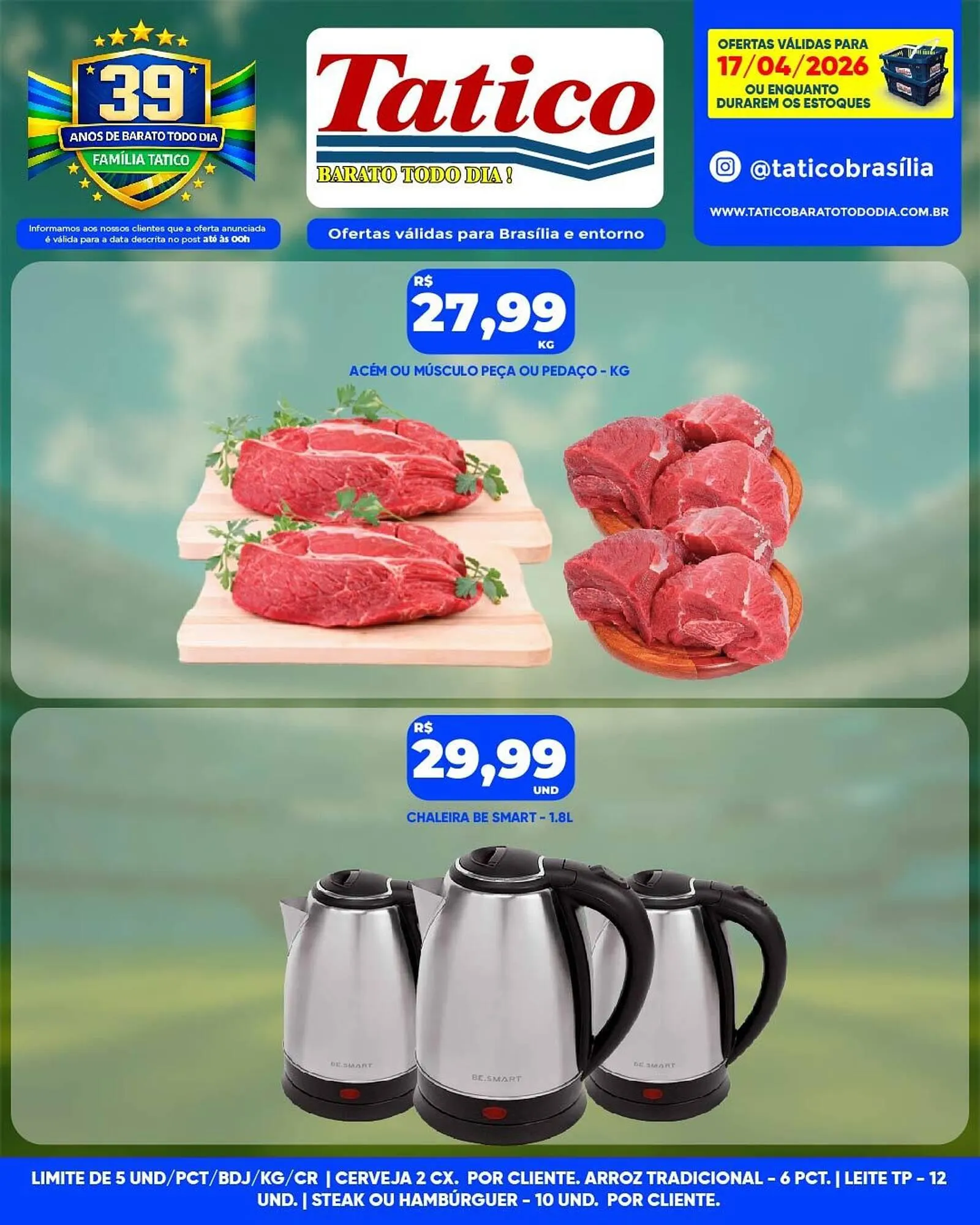 Encarte de Tabloide Tatico 17 de abril até 17 de abril 2026 - Pagina 1