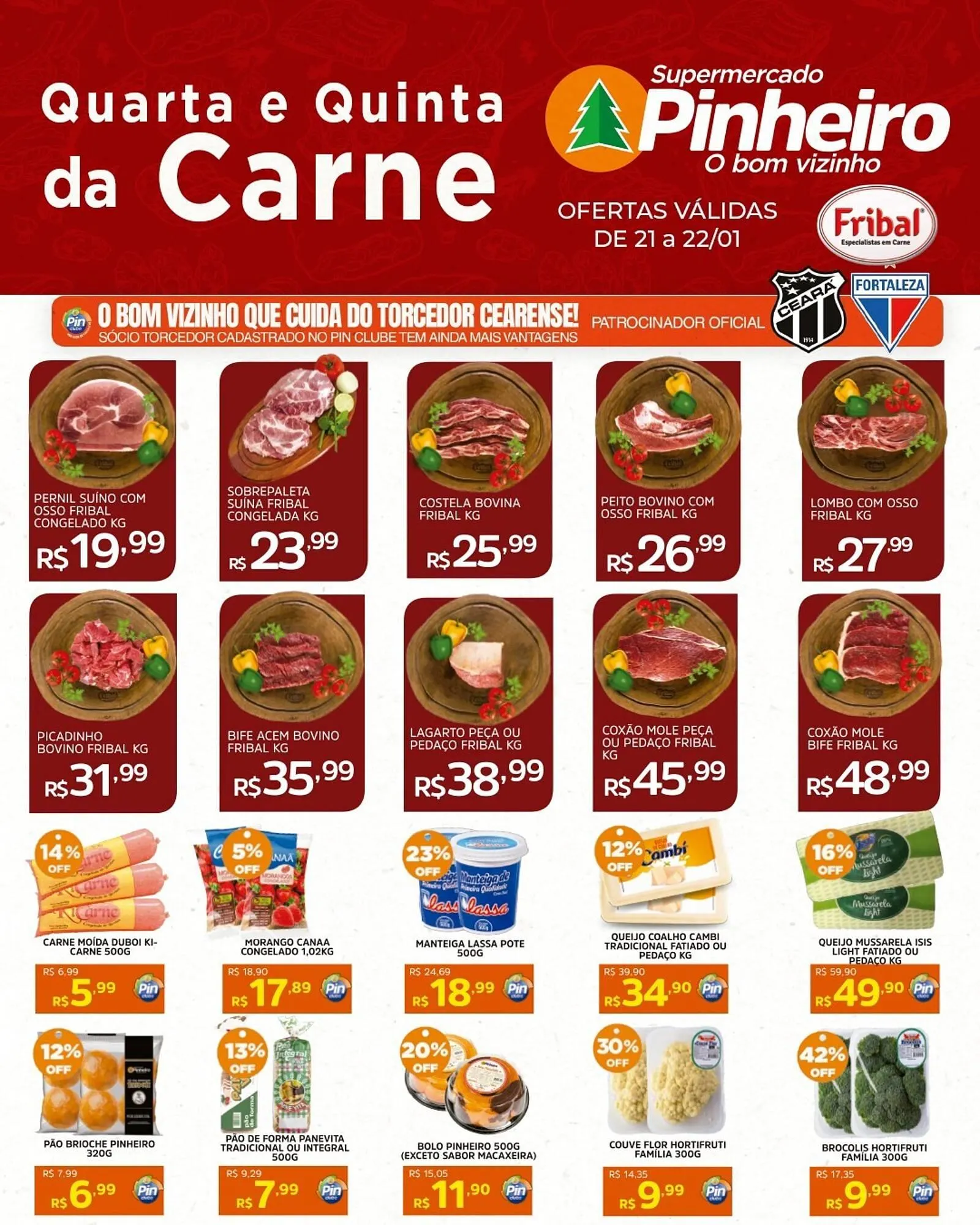 Encarte de Encarte Pinheiro Supermercado 21 de janeiro até 22 de janeiro 2026 - Pagina 2