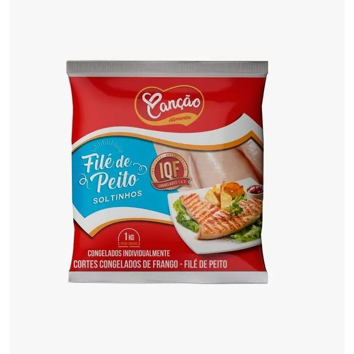 Filé De Peito De Frango Canção 1kg