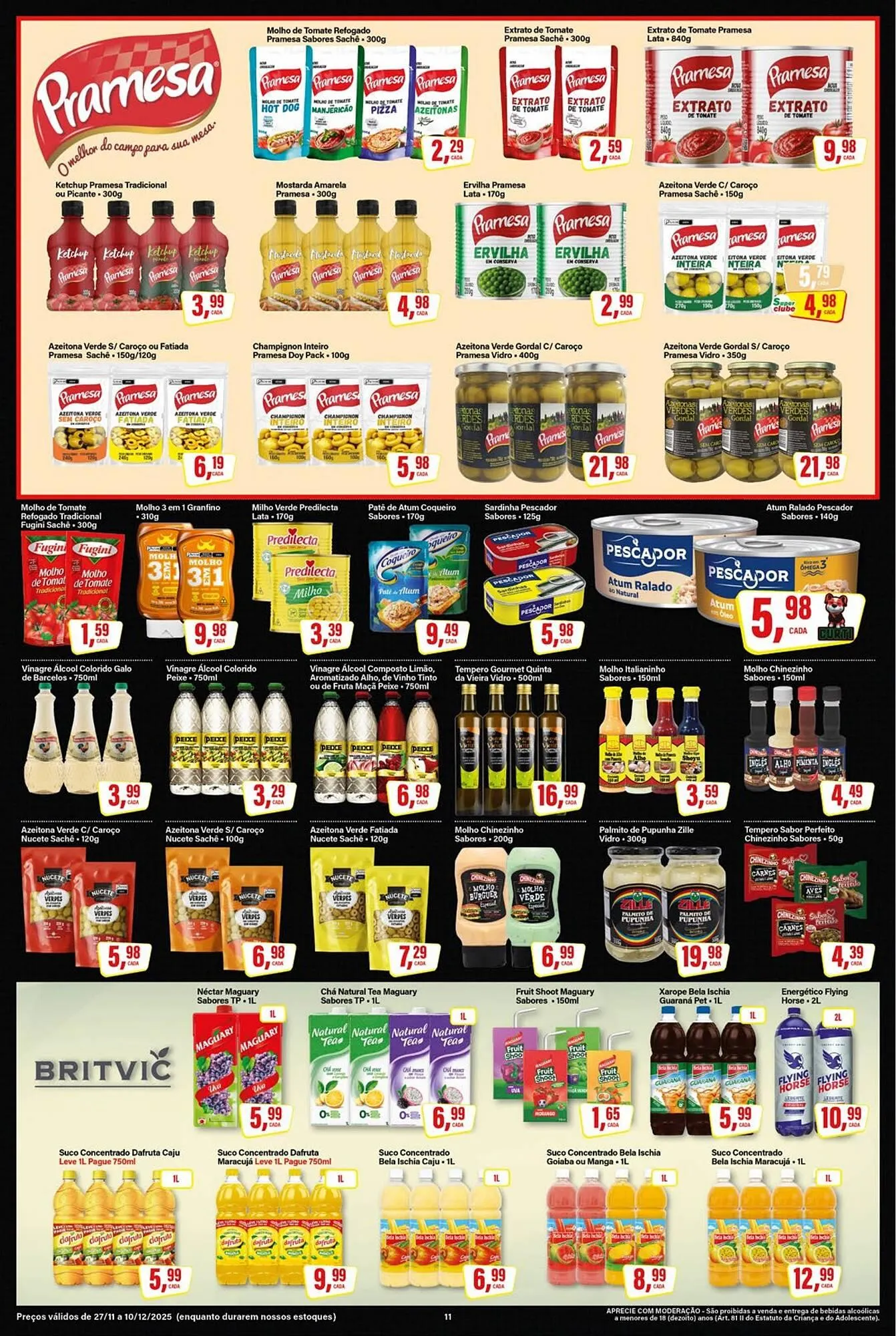 Encarte de Encarte Rede Supermarket 28 de novembro até 10 de dezembro 2025 - Pagina 11
