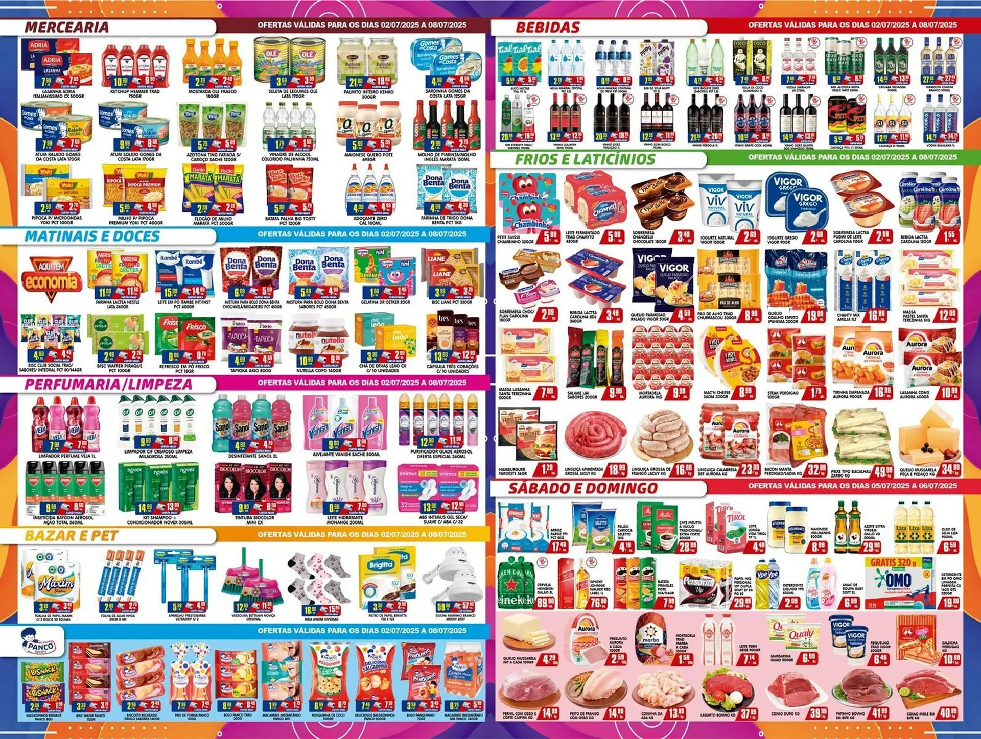 Encarte de Catálogo Higa's Supermercado 1 de julho até 8 de julho 2025 - Pagina 2