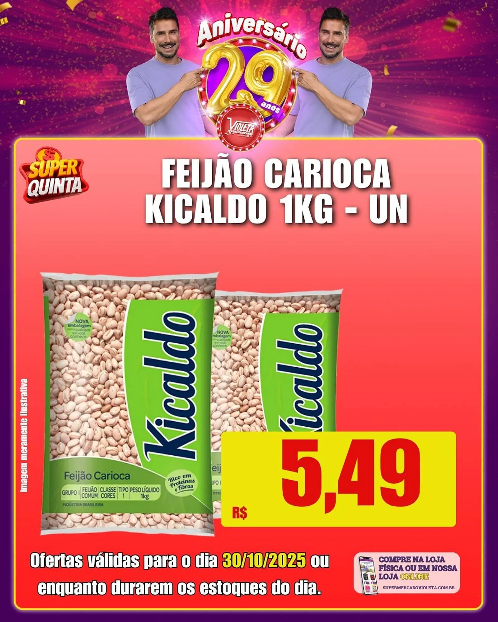Encarte de Catálogo Violeta Supermercados 29 de outubro até 30 de outubro 2025 - Pagina 2