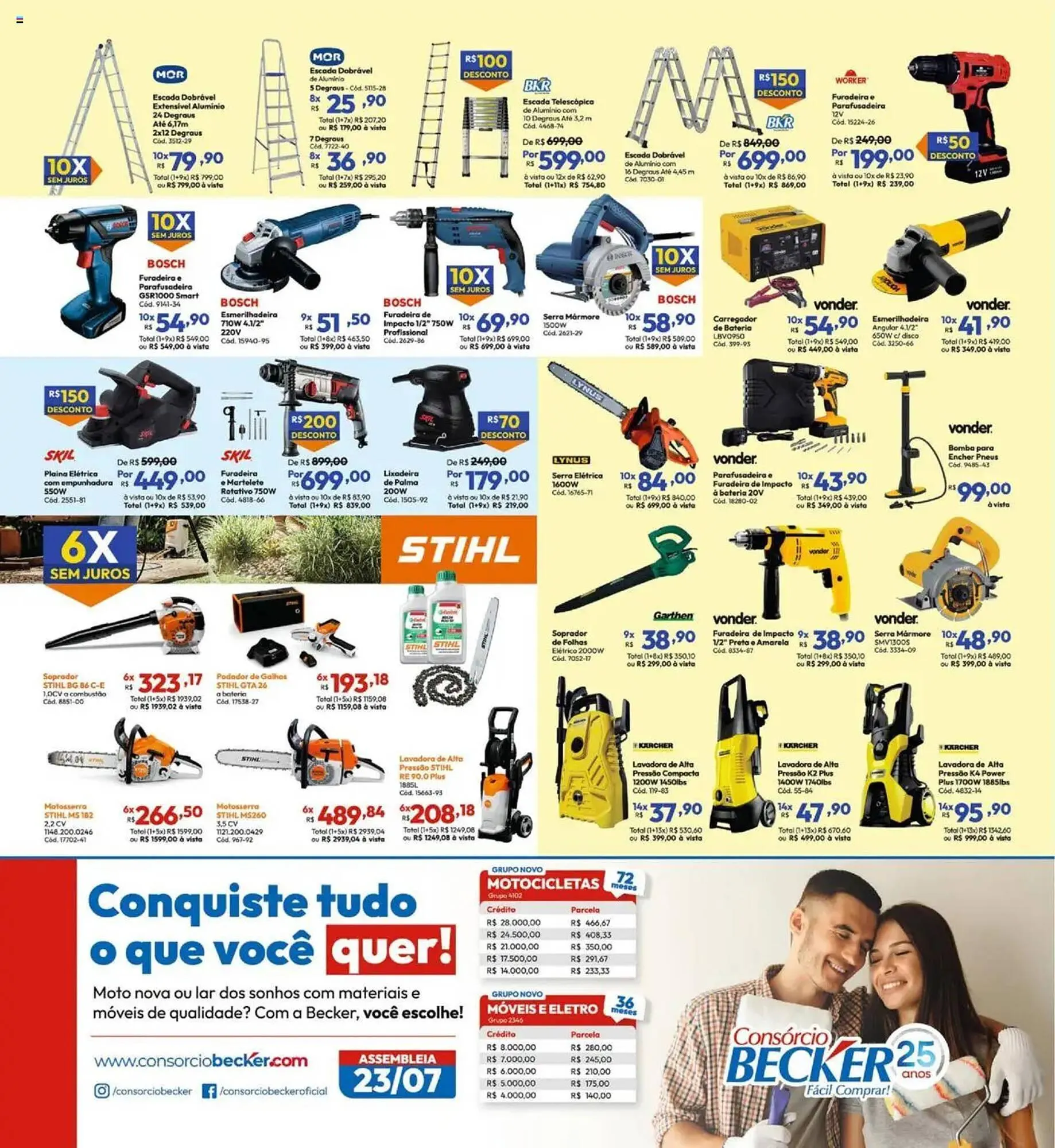 Encarte de Catálogo Lojas Becker 1 de julho até 1 de agosto 2025 - Pagina 12
