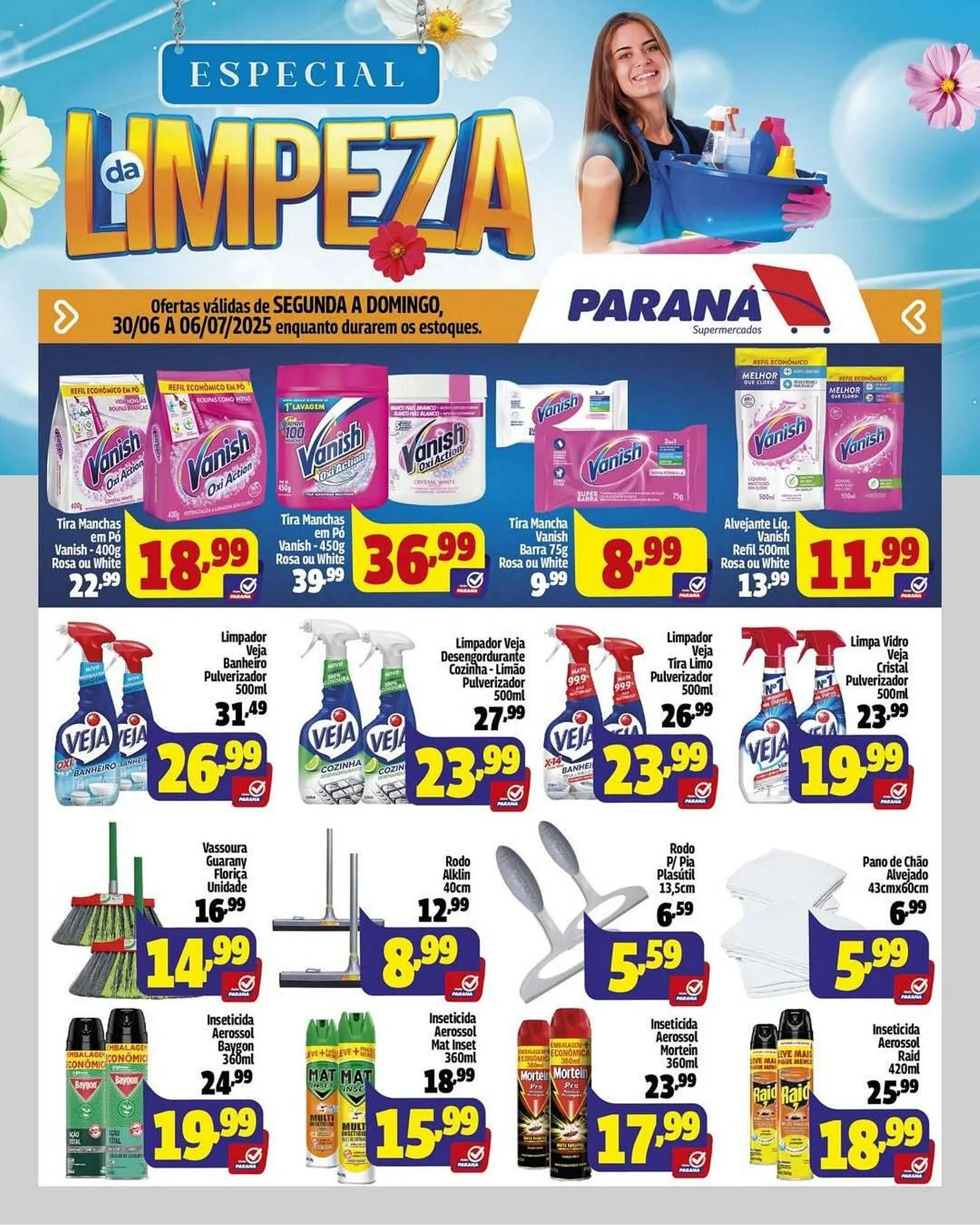 Encarte de Catálogo Supermercado Paraná 4 de julho até 6 de julho 2025 - Pagina 1