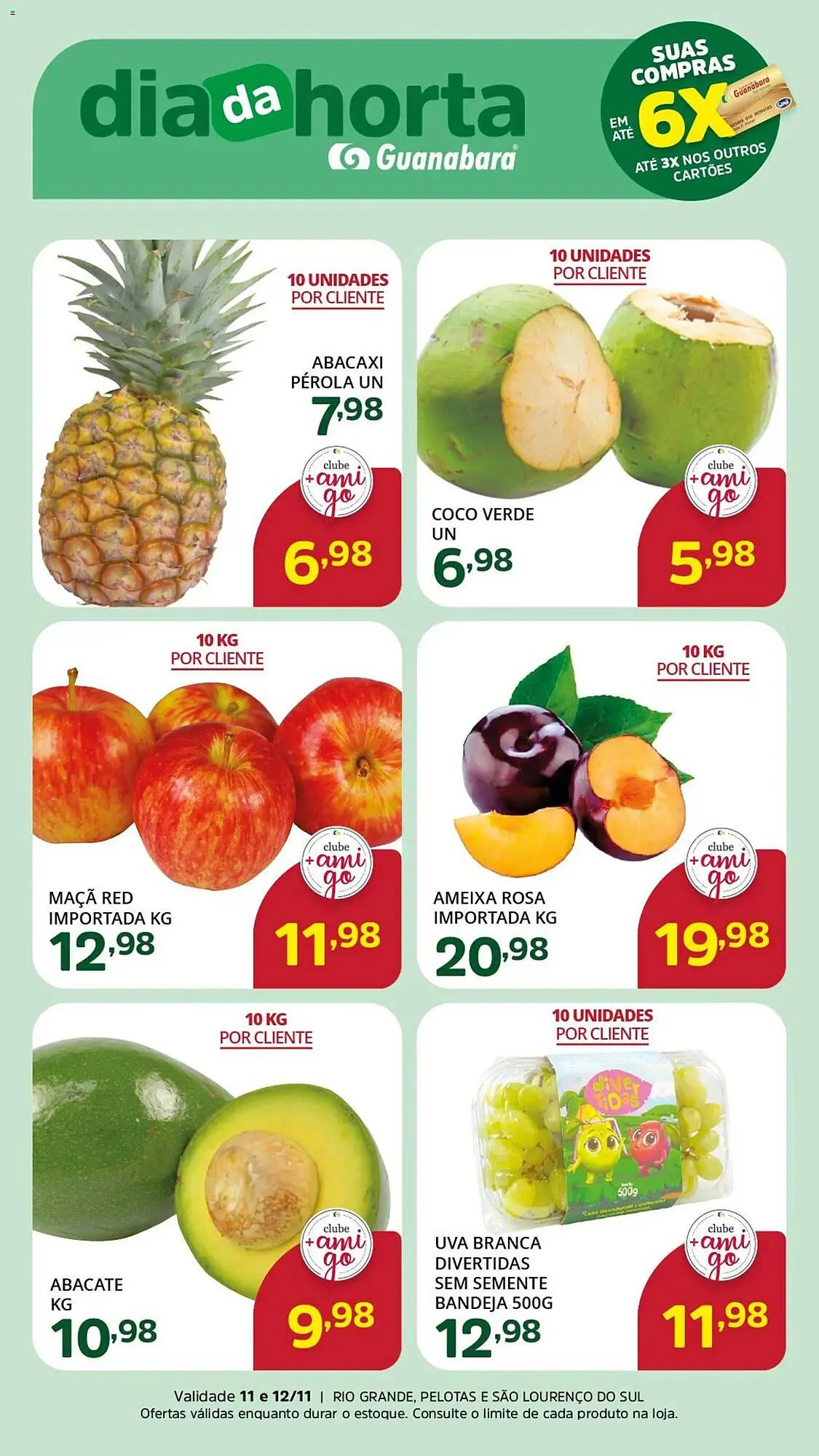 Encarte de Encarte Supermercados Guanabara 11 de novembro até 12 de novembro 2025 - Pagina 2