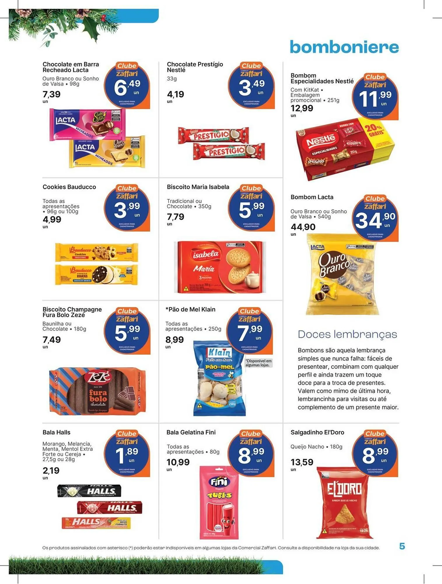 Encarte de Encarte Comercial Zaffari 12 de dezembro até 21 de dezembro 2025 - Pagina 5