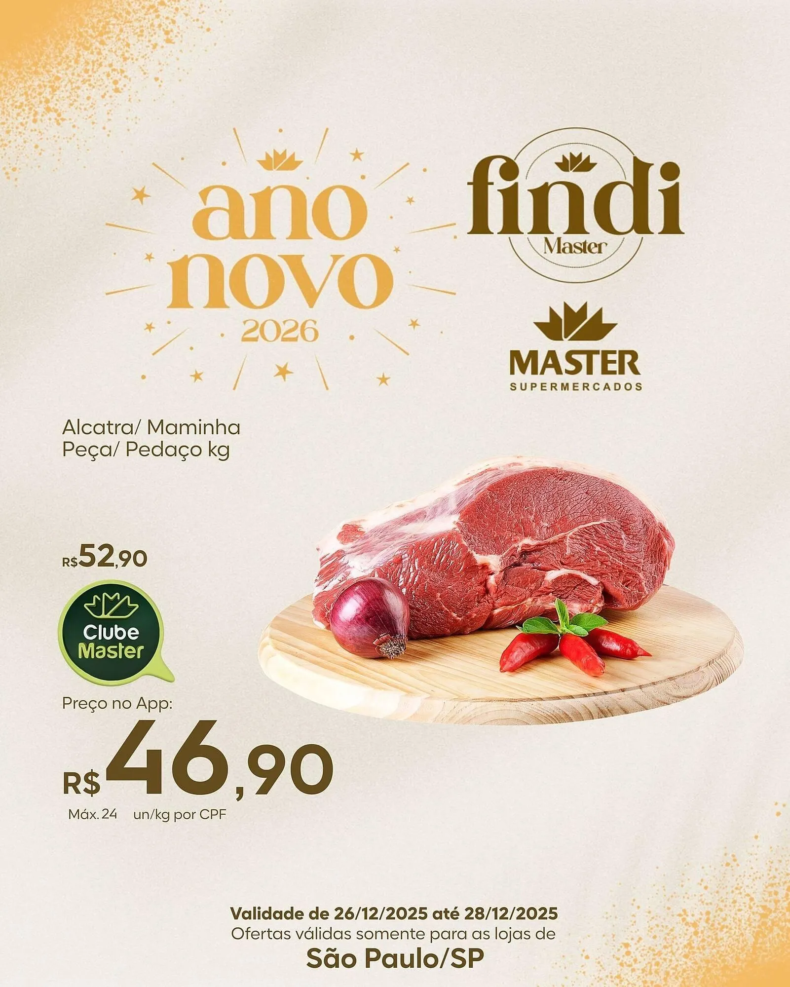 Encarte de Folheto Master Supermercados 27 de dezembro até 28 de dezembro 2025 - Pagina 3