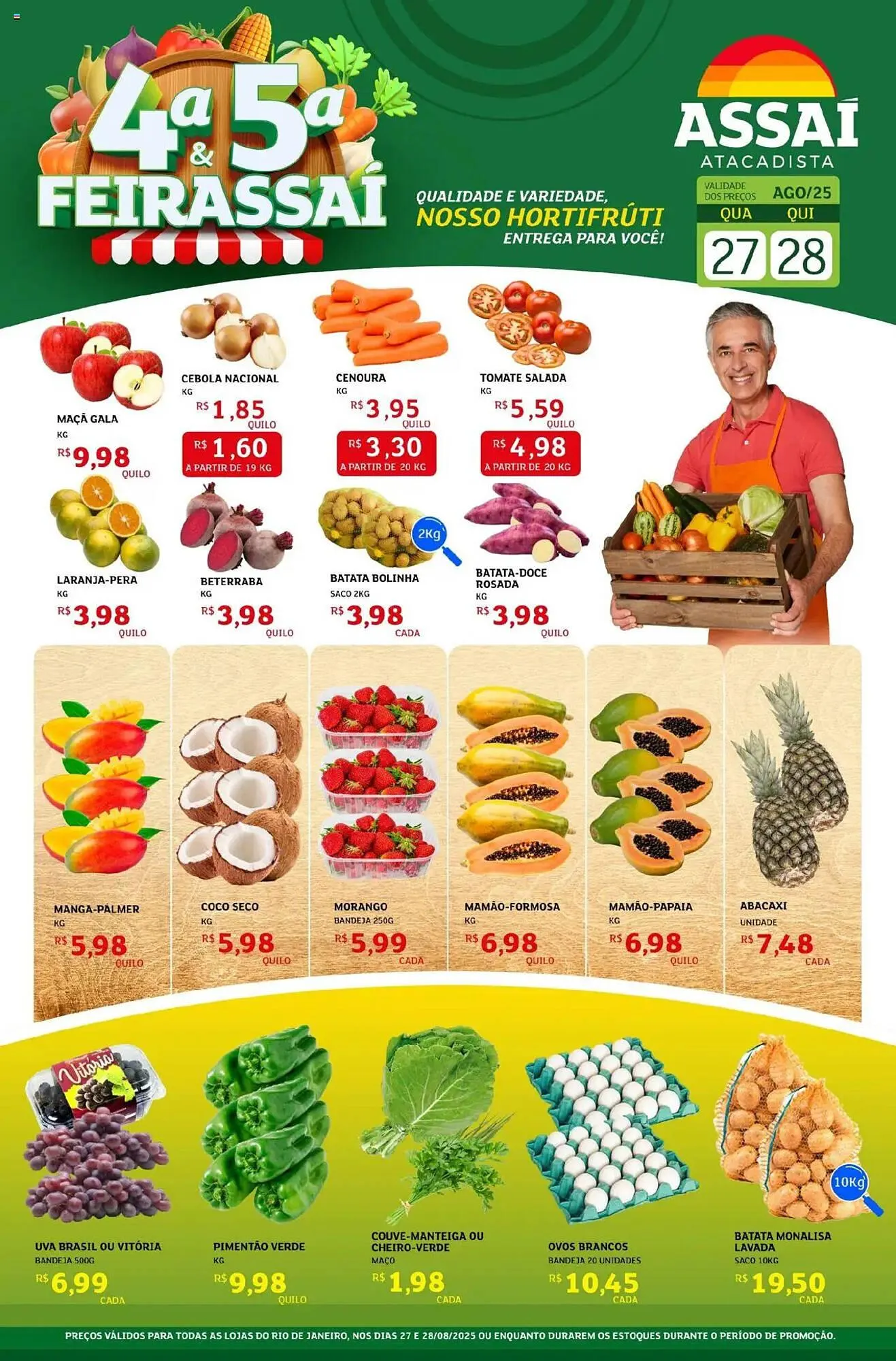 Encarte de Catálogo Assaí Atacadista 27 de agosto até 28 de agosto 2025 - Pagina 1
