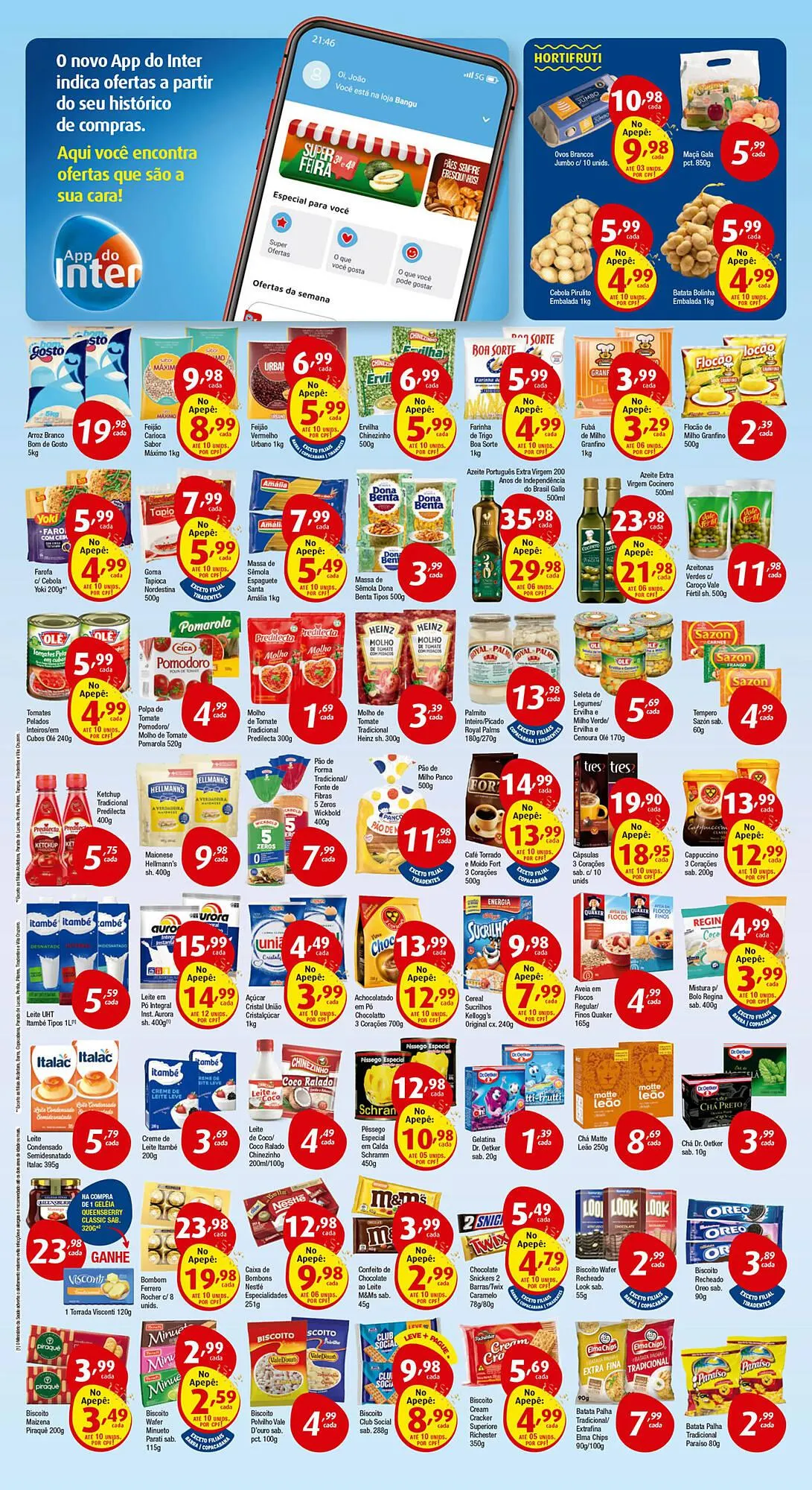 Encarte de Catálogo Inter Supermercados 1 de julho até 12 de julho 2023 - Pagina 3