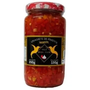 Vinagrete de Pimenta com Alho Vale Beija Flor 195g