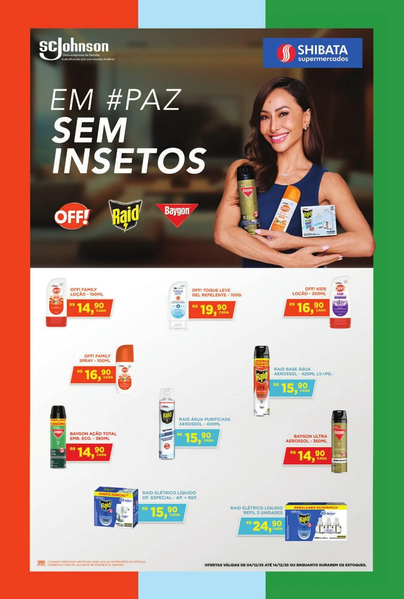 Encarte de Folheto Shibata Supermercados 4 de dezembro até 14 de dezembro 2025 - Pagina 1