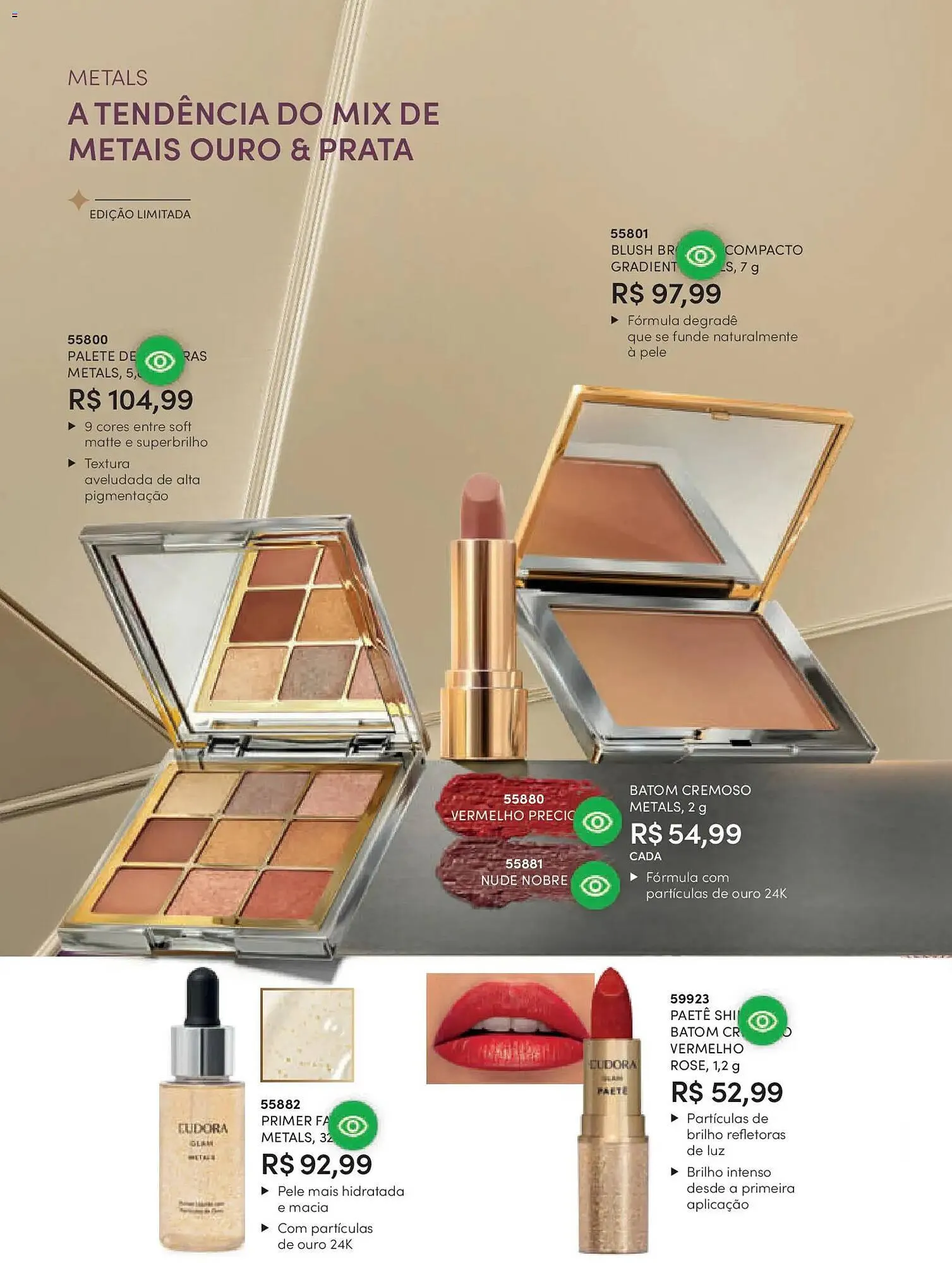 Encarte de Catálogo Eudora 8 de janeiro até 31 de janeiro 2026 - Pagina 91