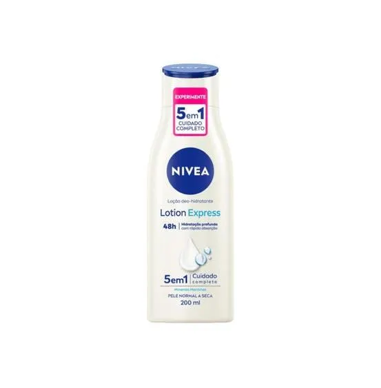 Loção Hidratante Nivea Lotion Express 200ml