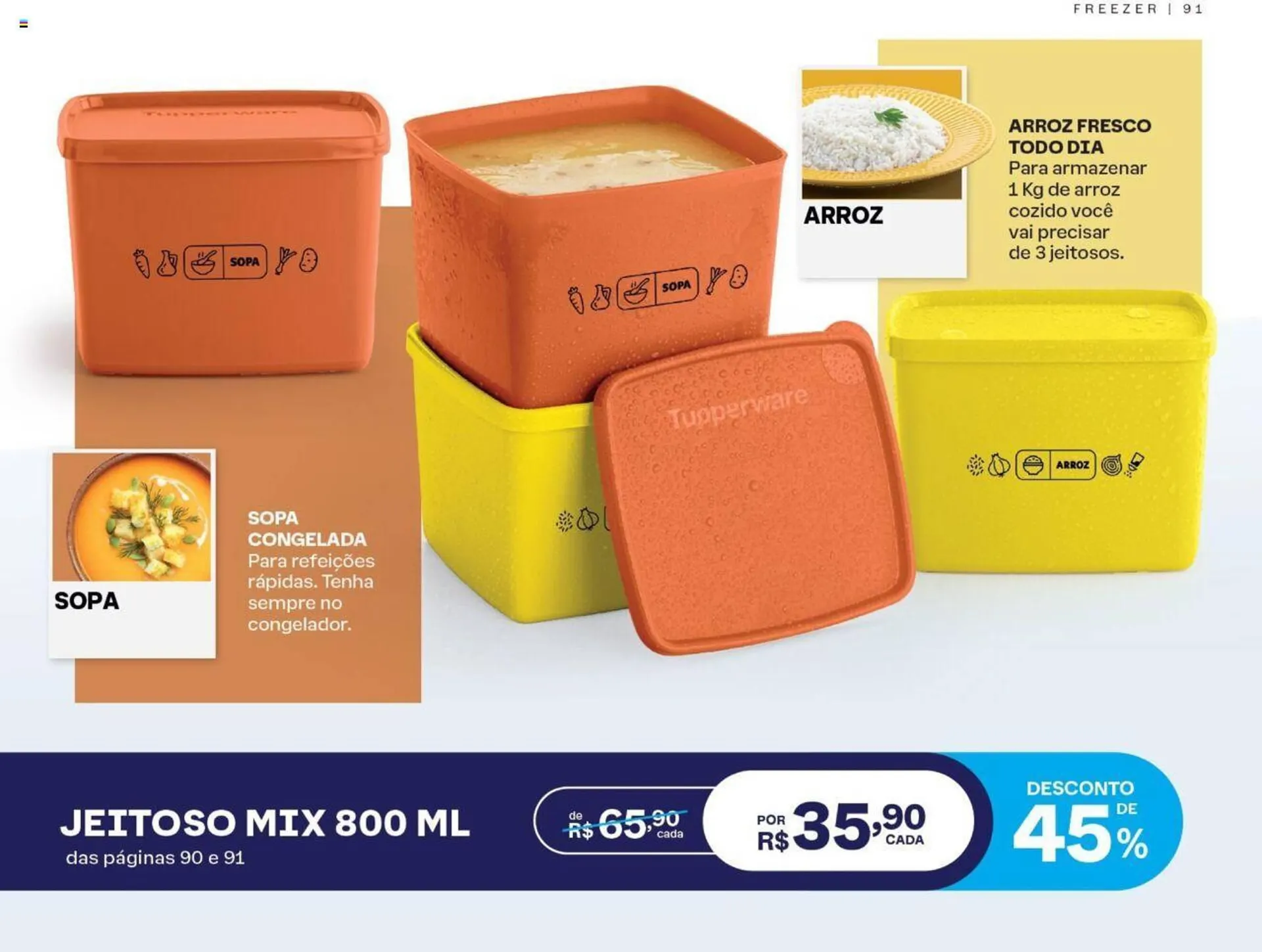 Encarte de Catálogo Tupperware 1 de abril até 30 de abril 2024 - Pagina 92