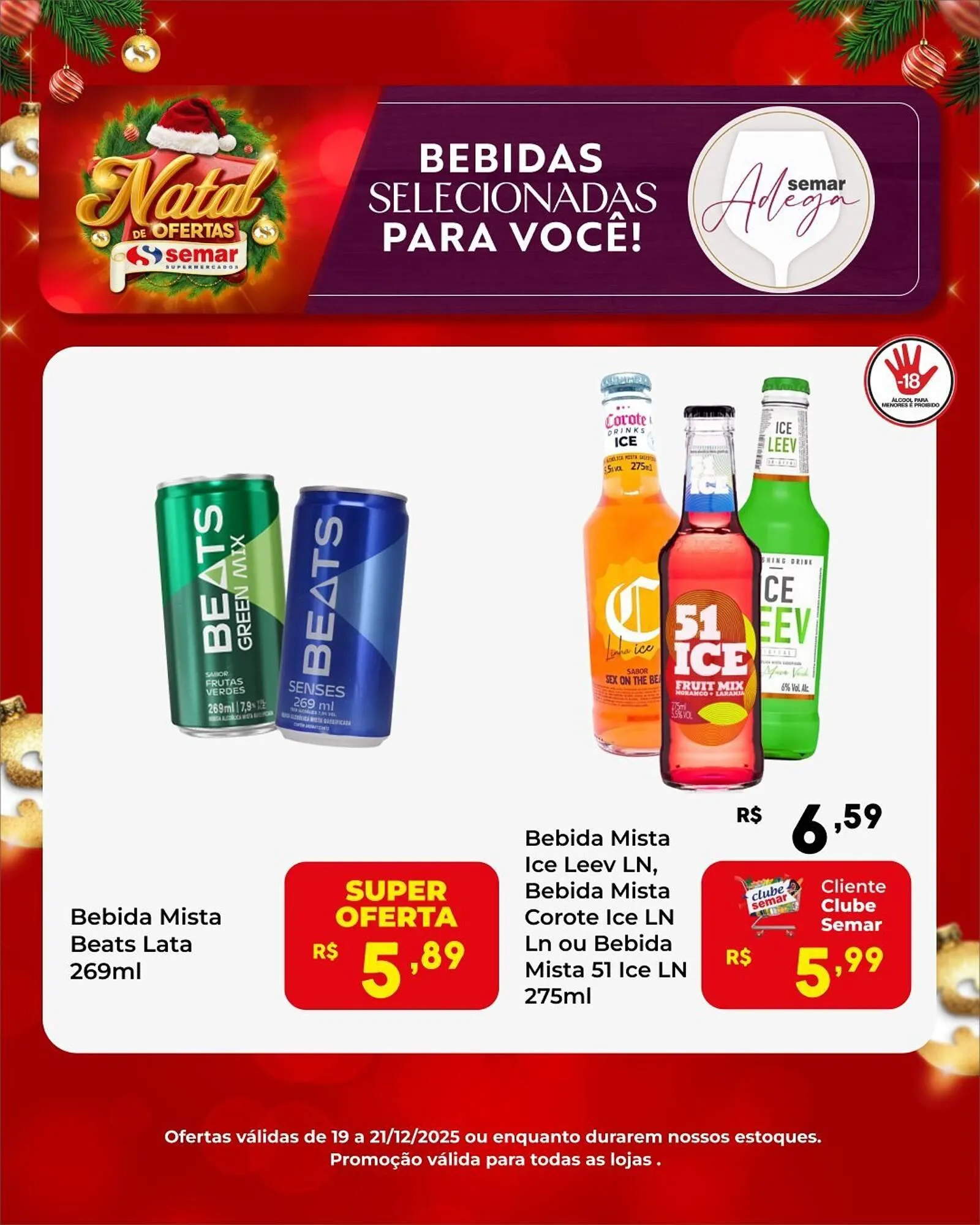 Encarte de Folheto Semar Supermercado 19 de dezembro até 21 de dezembro 2025 - Pagina 3
