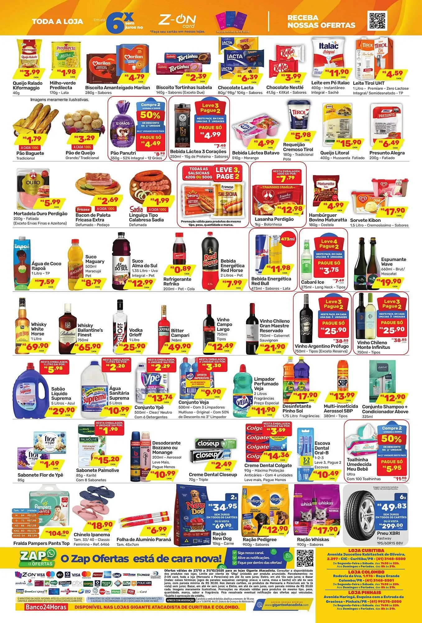 Encarte de Encarte Gigante Atacadista 27 de outubro até 31 de outubro 2025 - Pagina 2