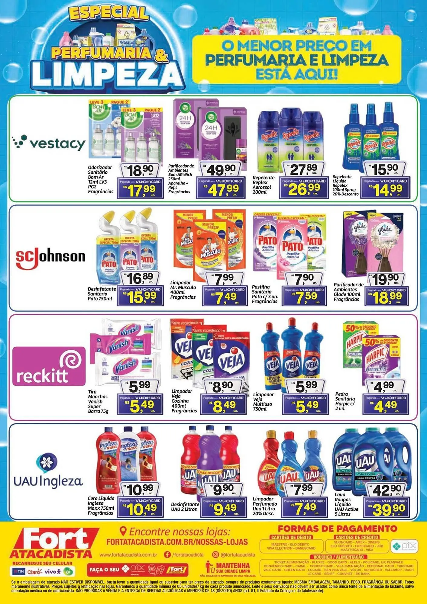 Encarte de Tabloide Fort Atacadista 13 de abril até 30 de abril 2026 - Pagina 2