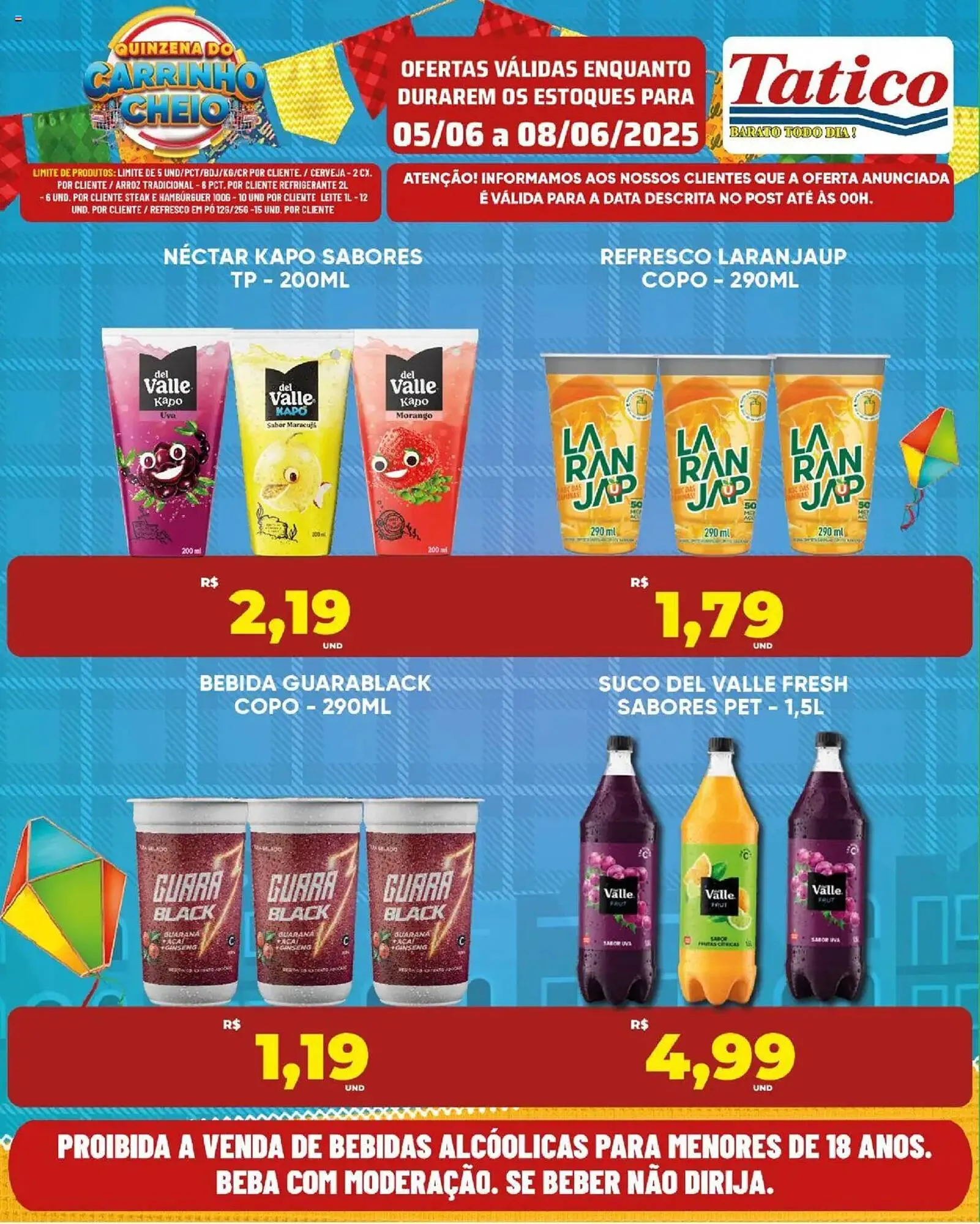 Encarte de Catálogo Tatico 5 de junho até 8 de junho 2025 - Pagina 3