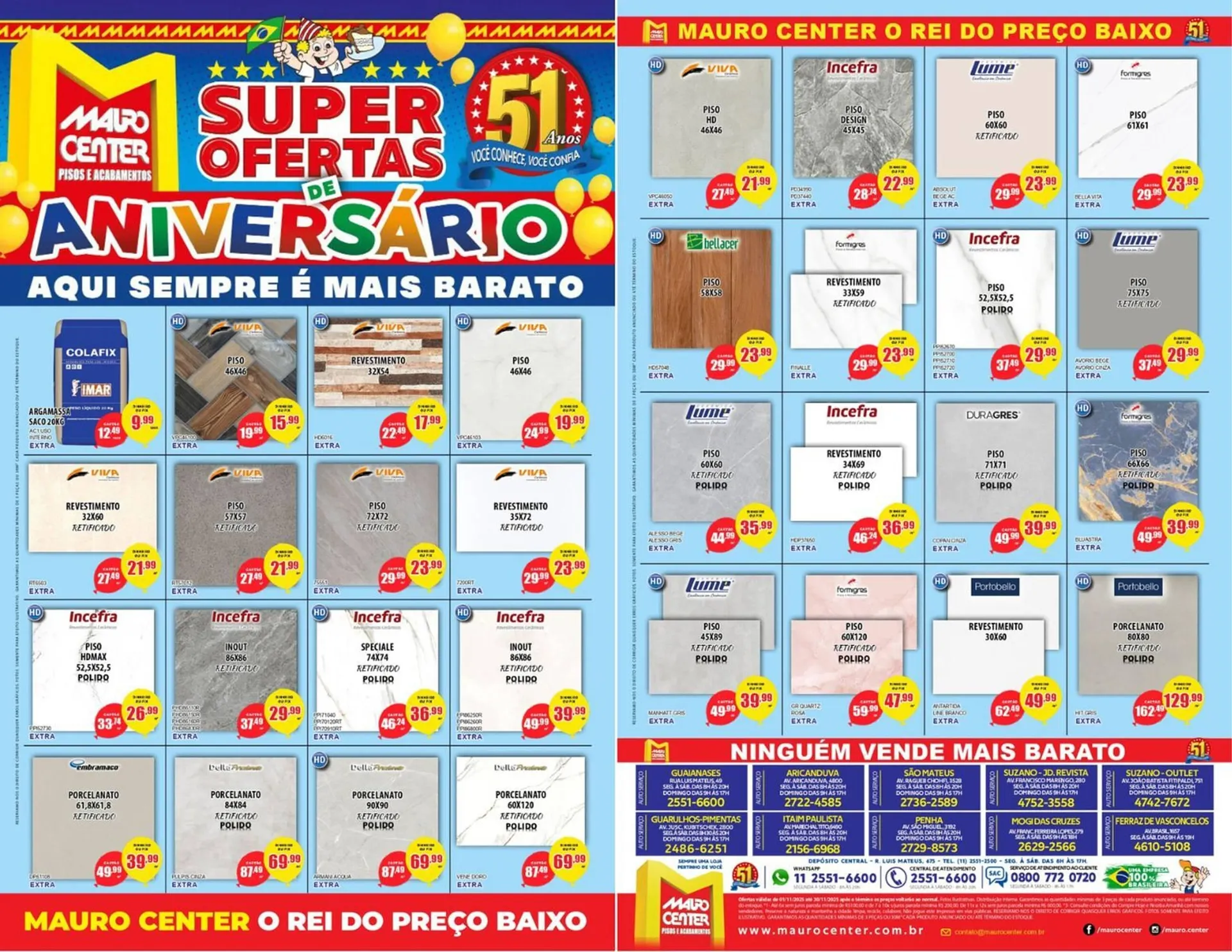 Folheto Mauro Center - 1