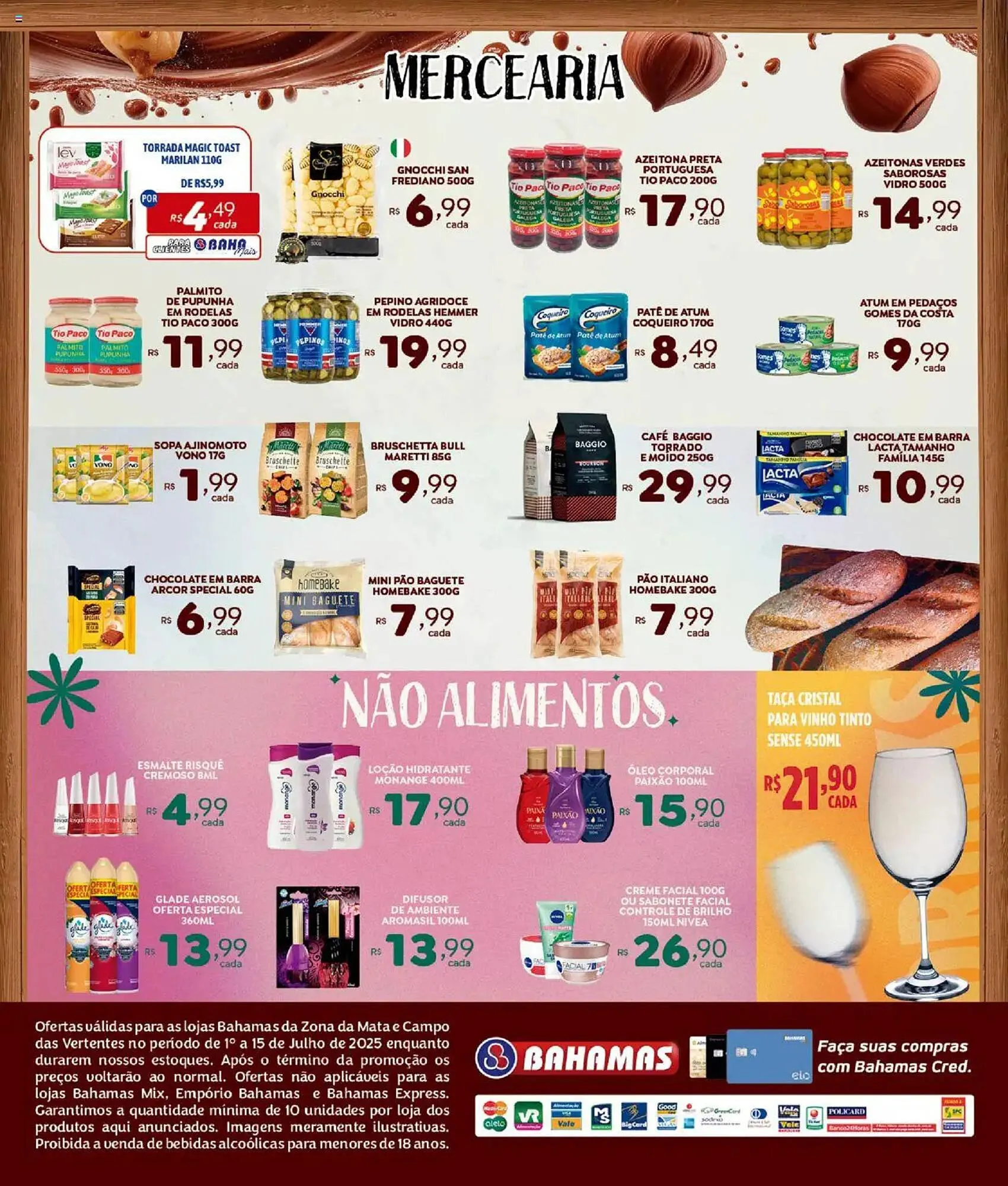Encarte de Catálogo Bahamas Supermercados 1 de julho até 16 de julho 2025 - Pagina 4