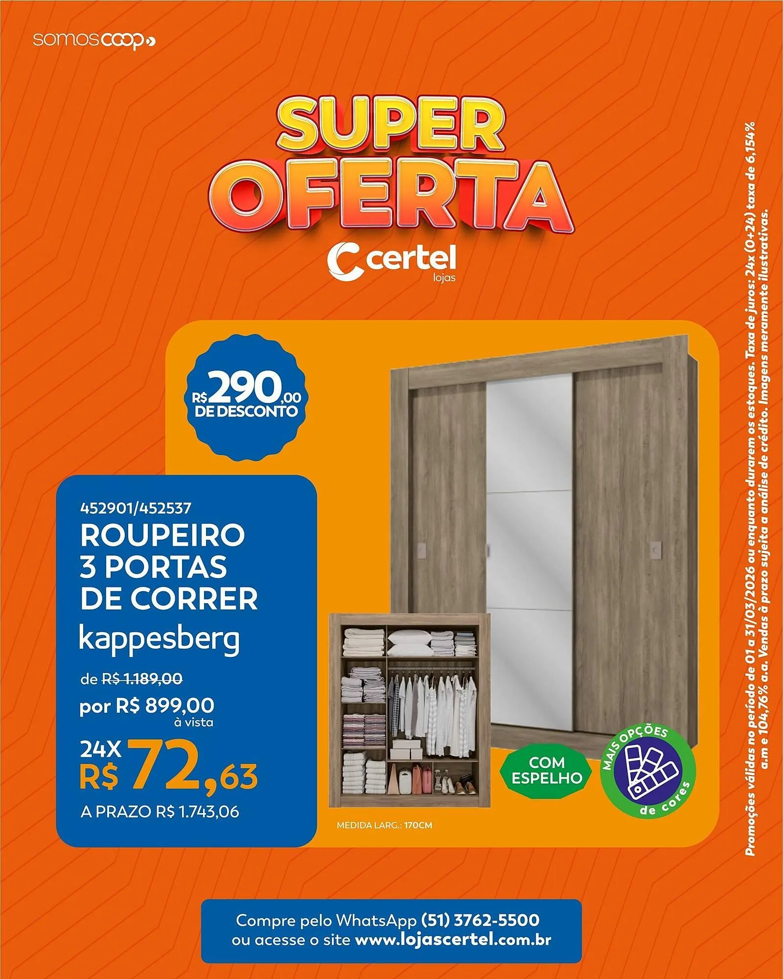 Encarte de Folheto Lojas Certel 1 de março até 31 de março 2026 - Pagina 5