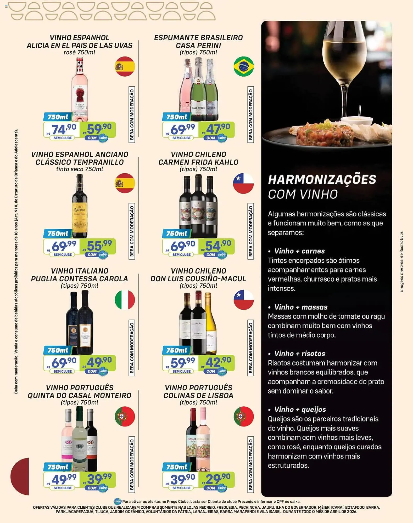 Encarte de Encarte Prezunic 1 de abril até 1 de maio 2026 - Pagina 6