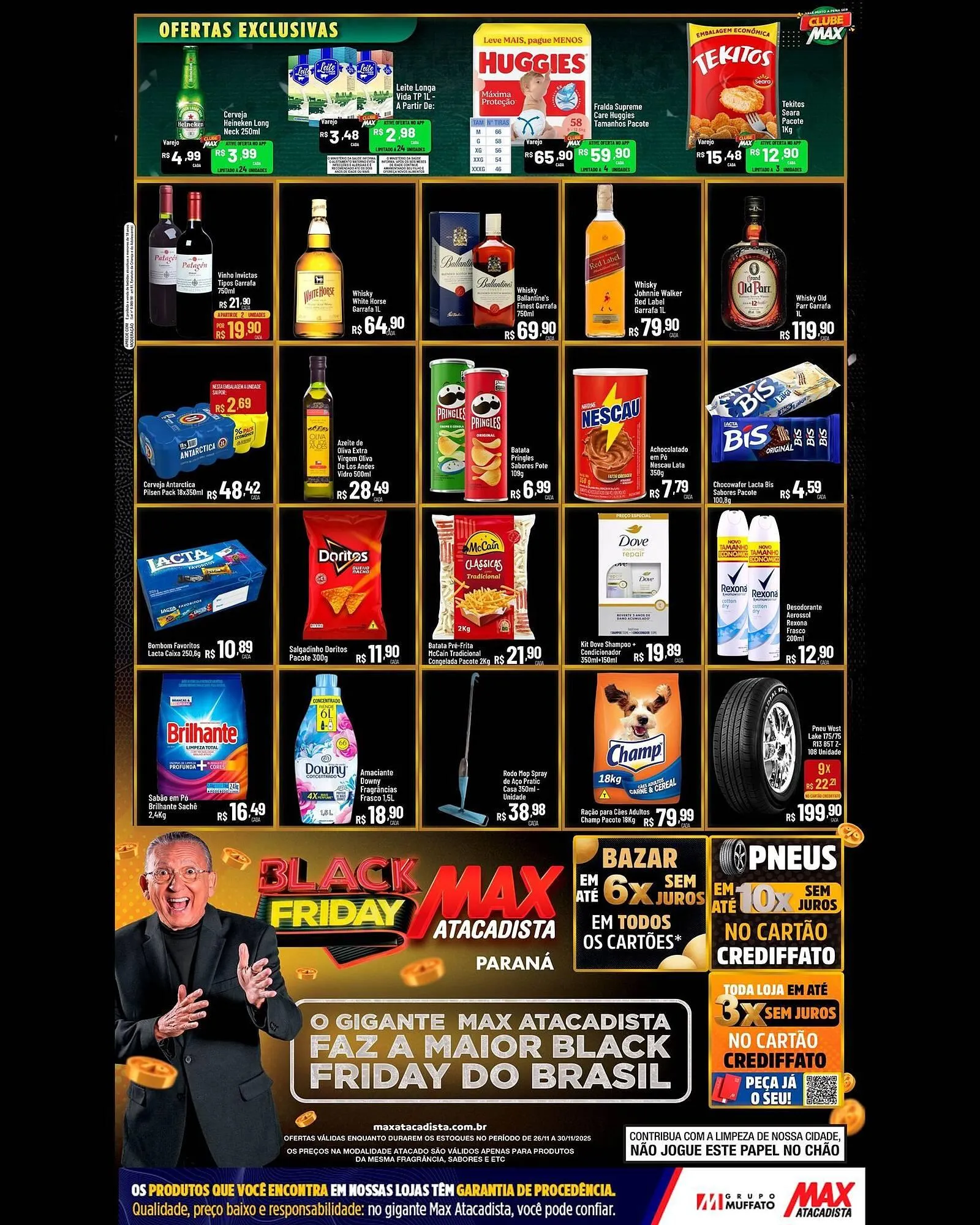 Encarte de Encarte Max Atacadista 25 de novembro até 30 de novembro 2025 - Pagina 1